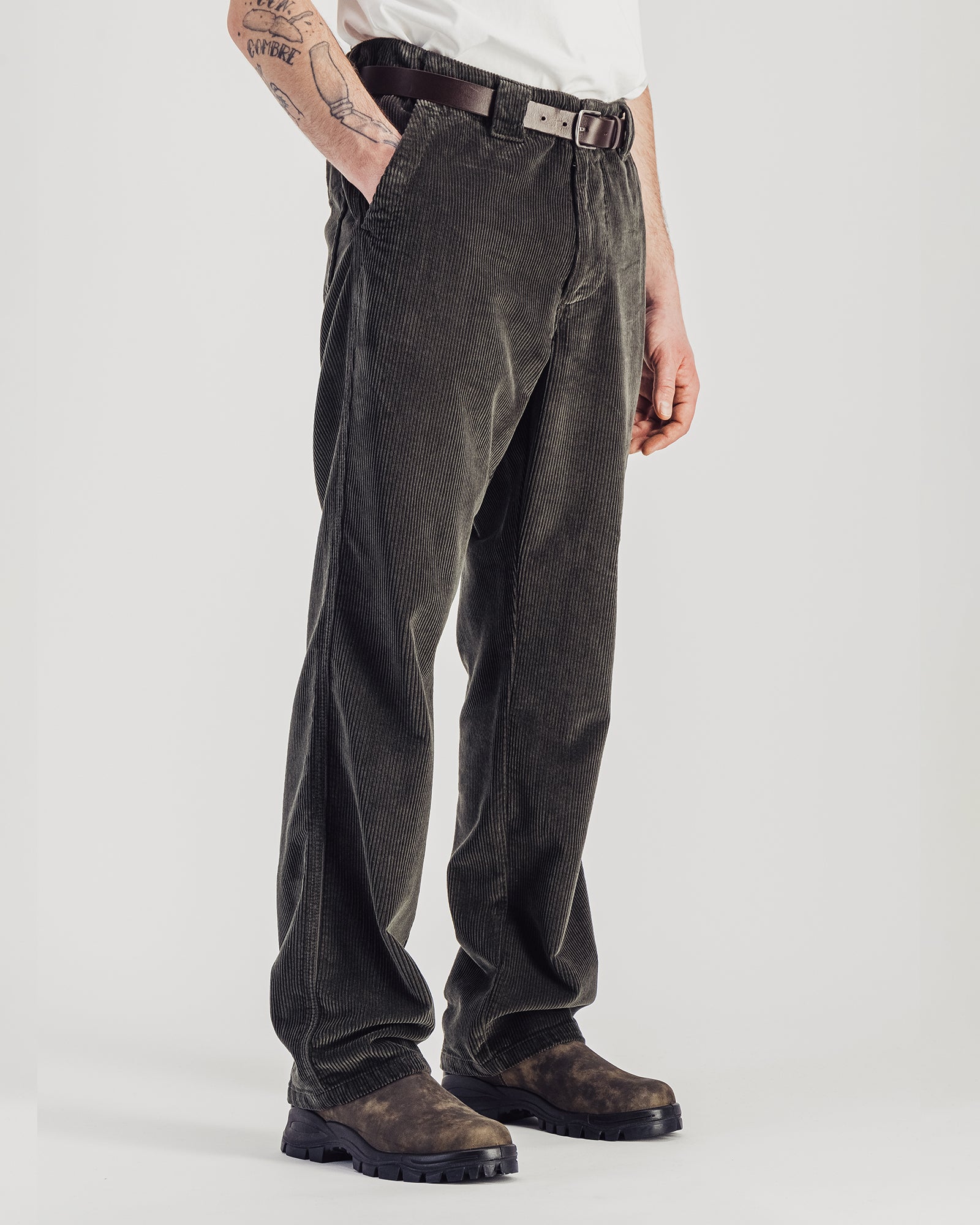 Pantalon Dock Cord kaki
