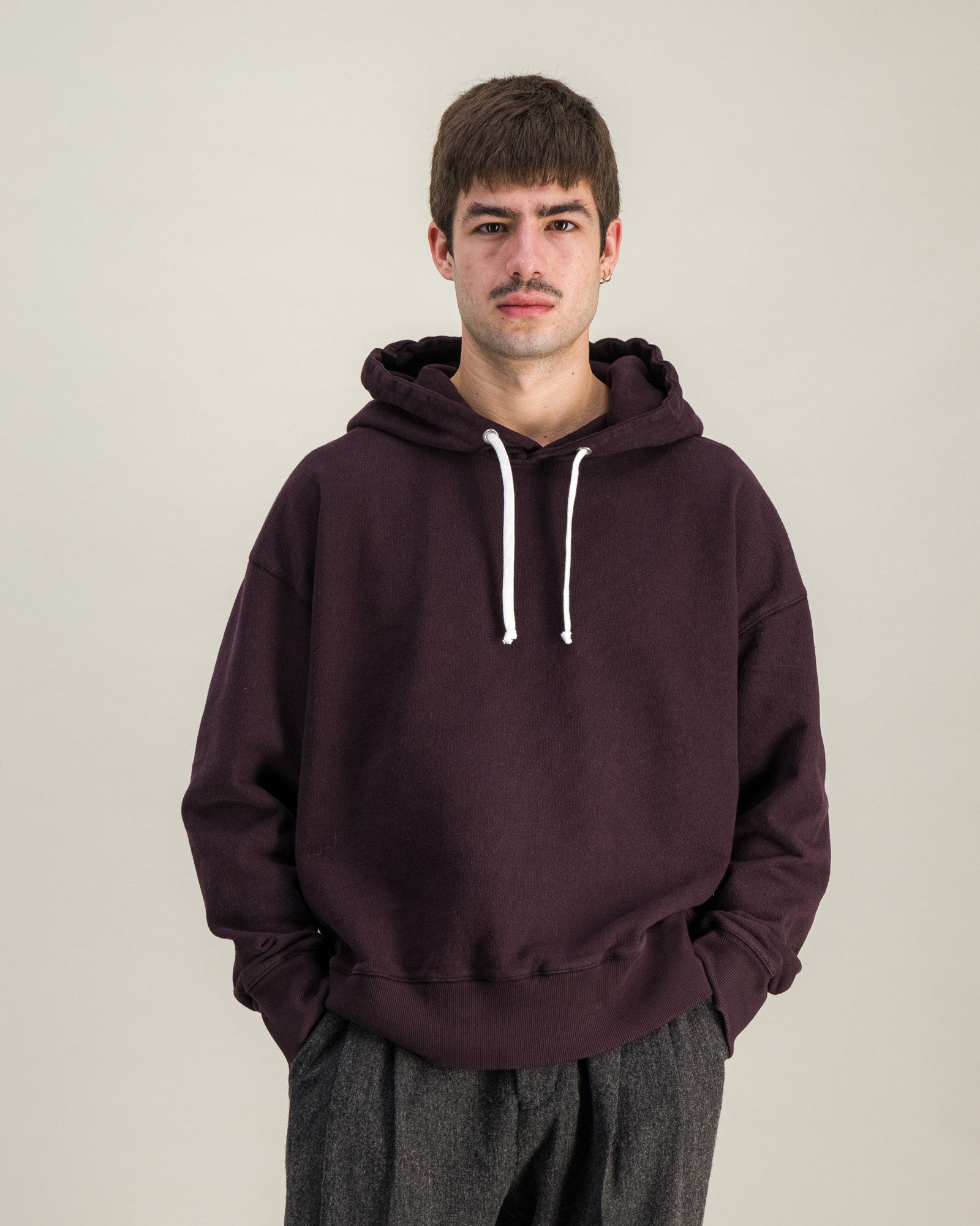Sweat Hoodie Heavy prune
