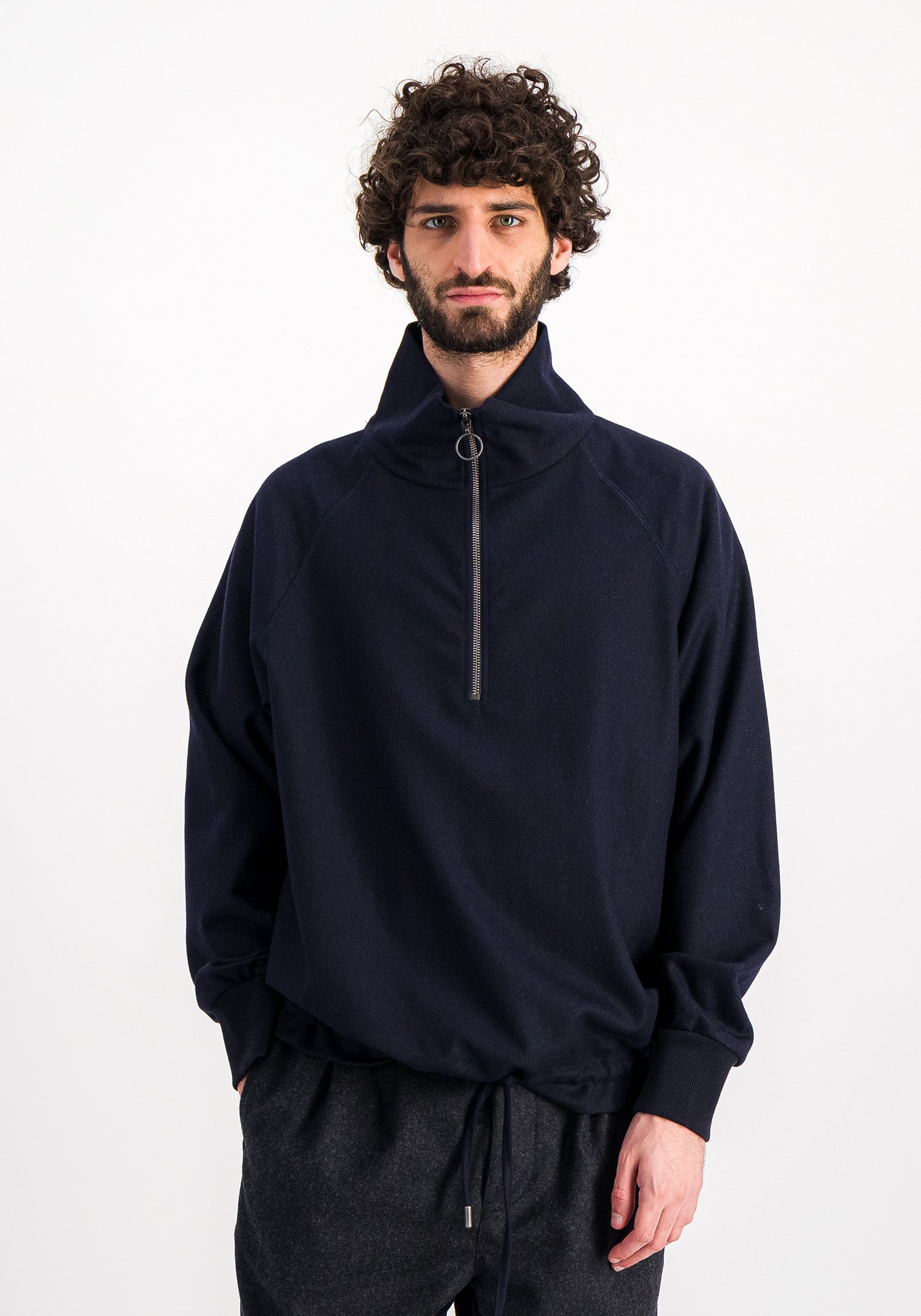 Sweat Battle Wool marine