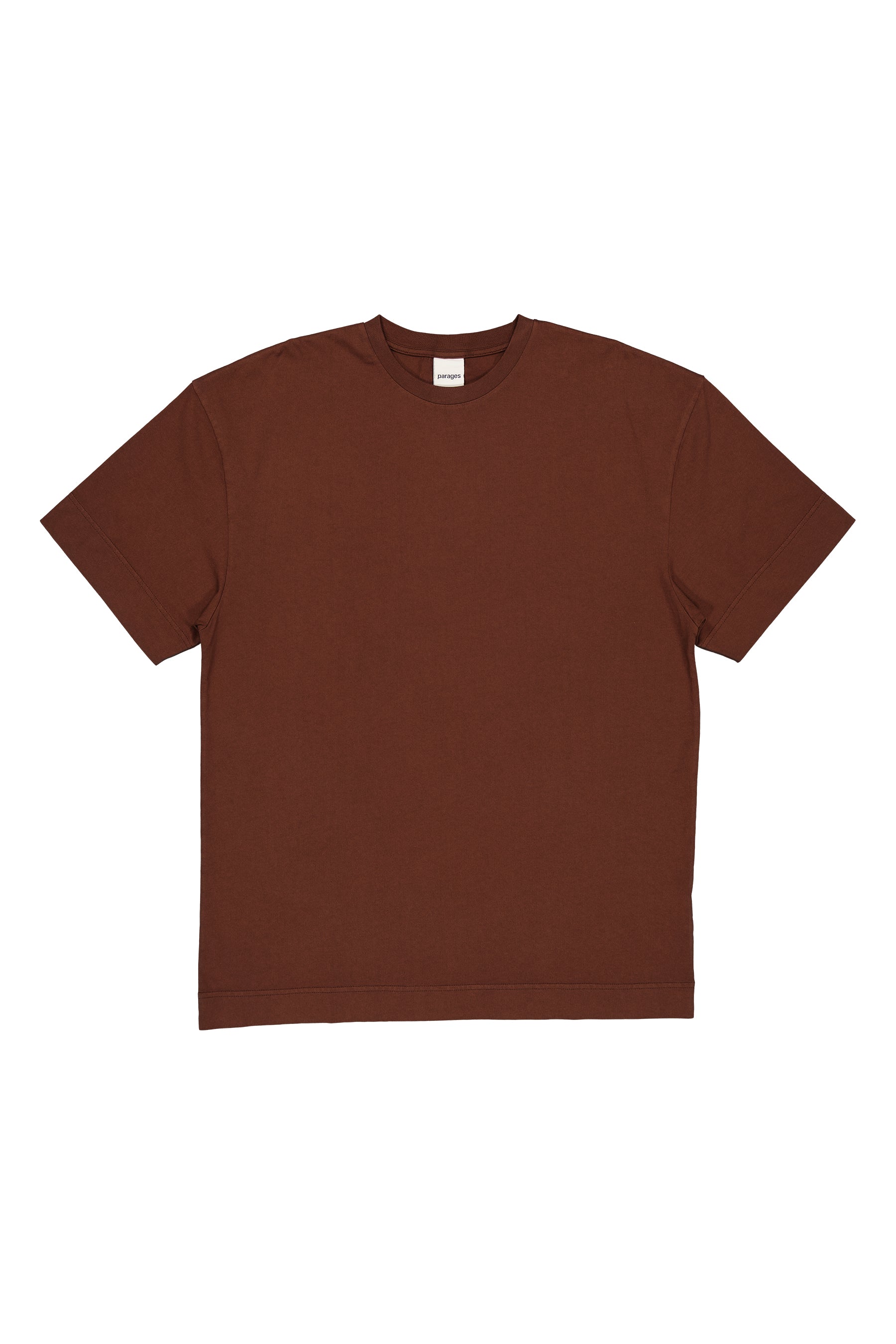 T-shirt Big T bordeaux