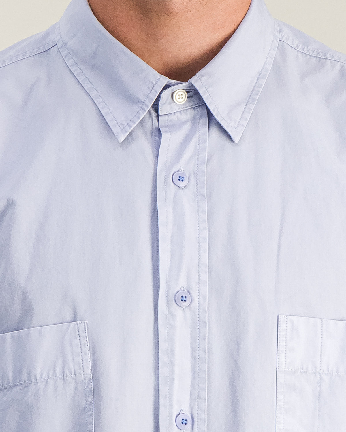 Chemise Daily Work bleu ciel