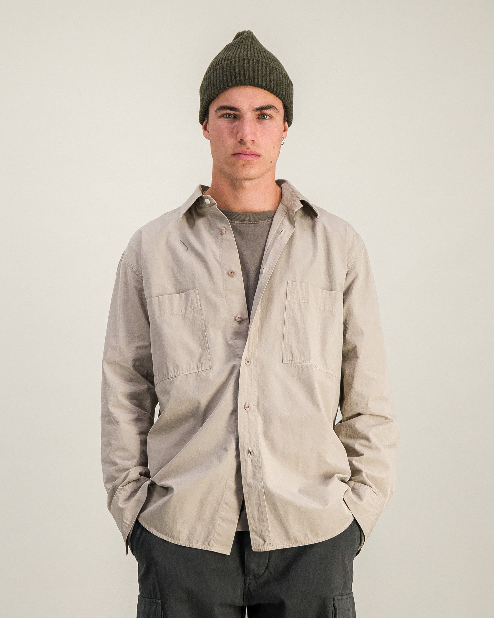 Chemise Daily Work beige