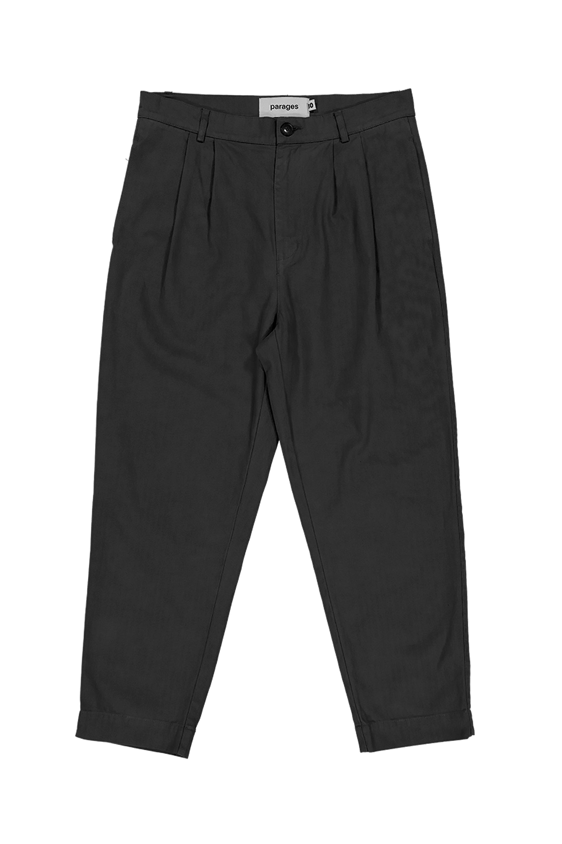 Pantalon Double Pleats anthracite