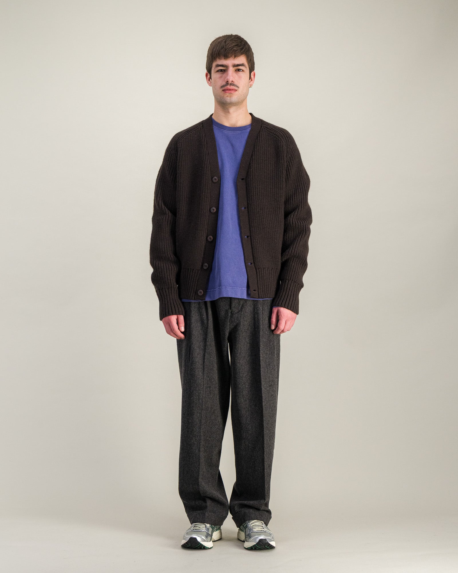 Gilet Guy Heavy marron foncé