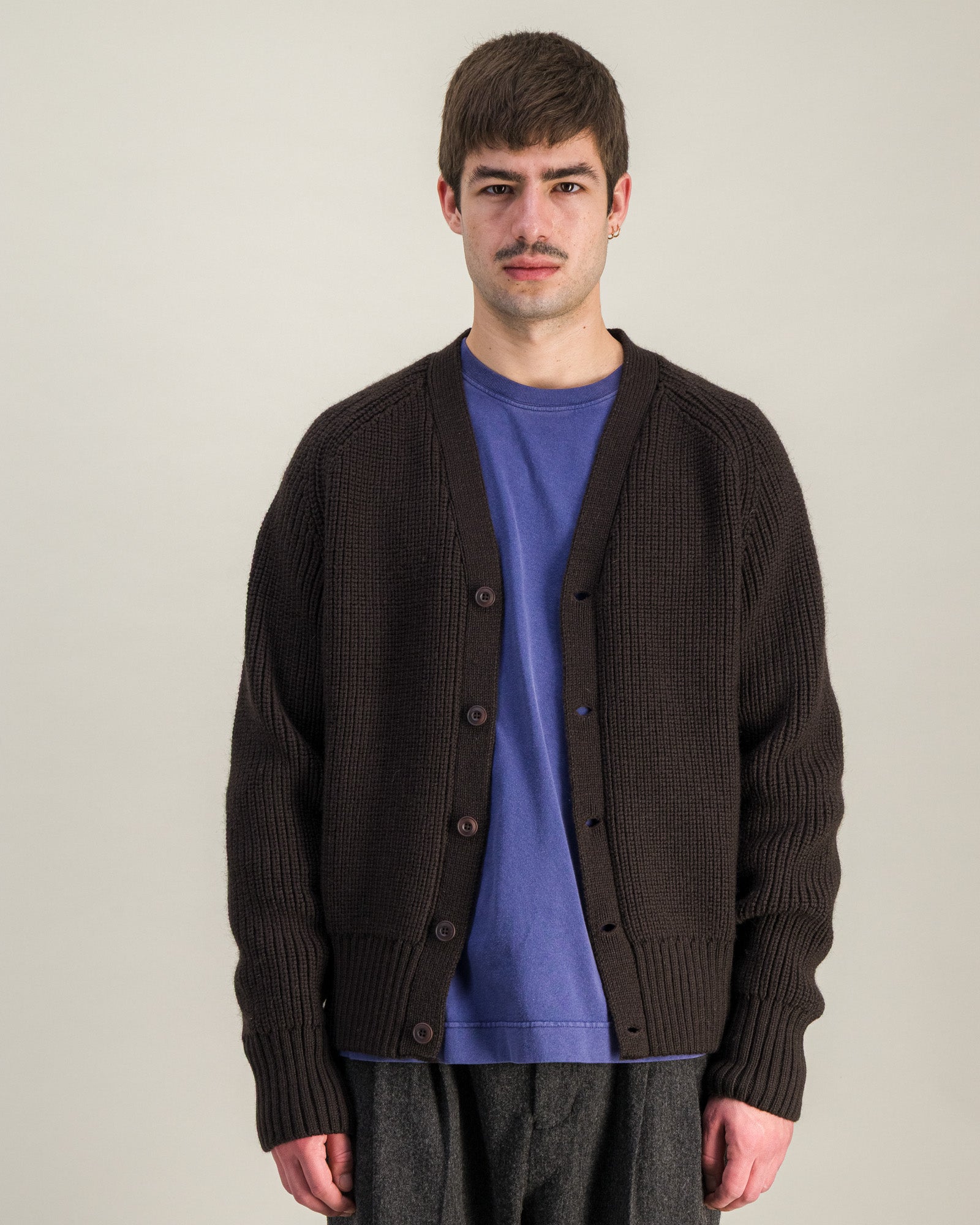 Gilet Guy Heavy marron foncé