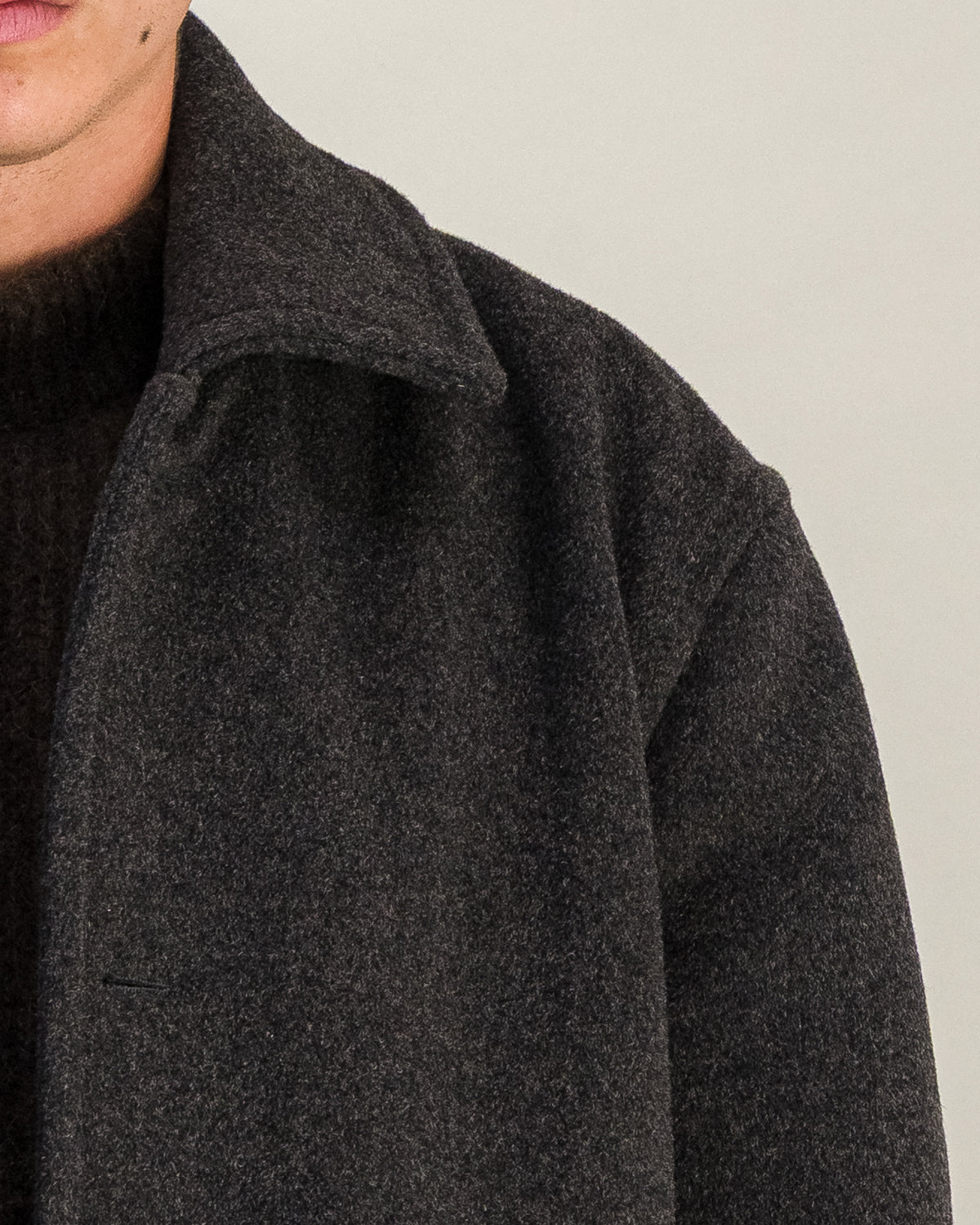 Manteau Orson brun chiné
