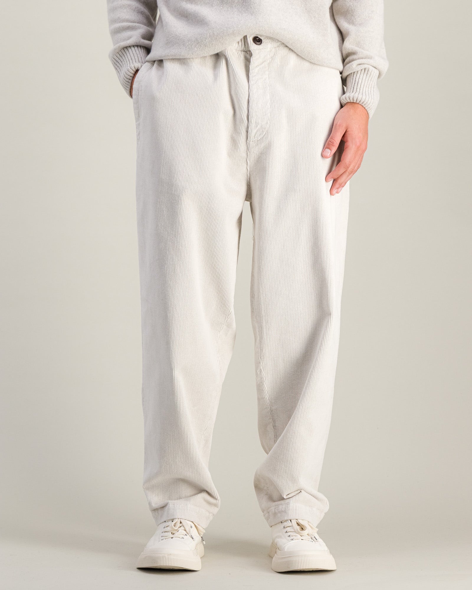 Pantalon Nomad Cord blanc