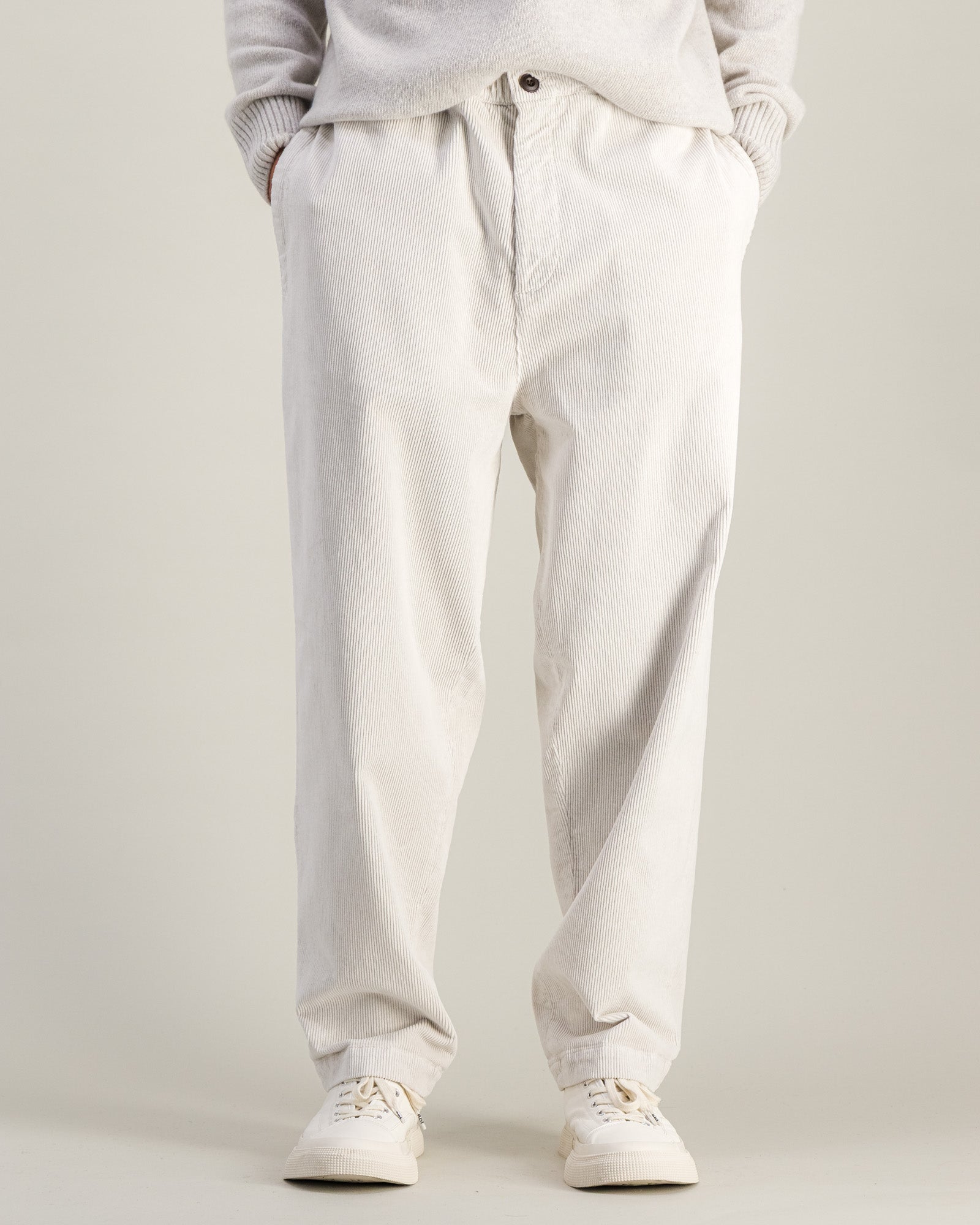 Pantalon Nomad Cord blanc