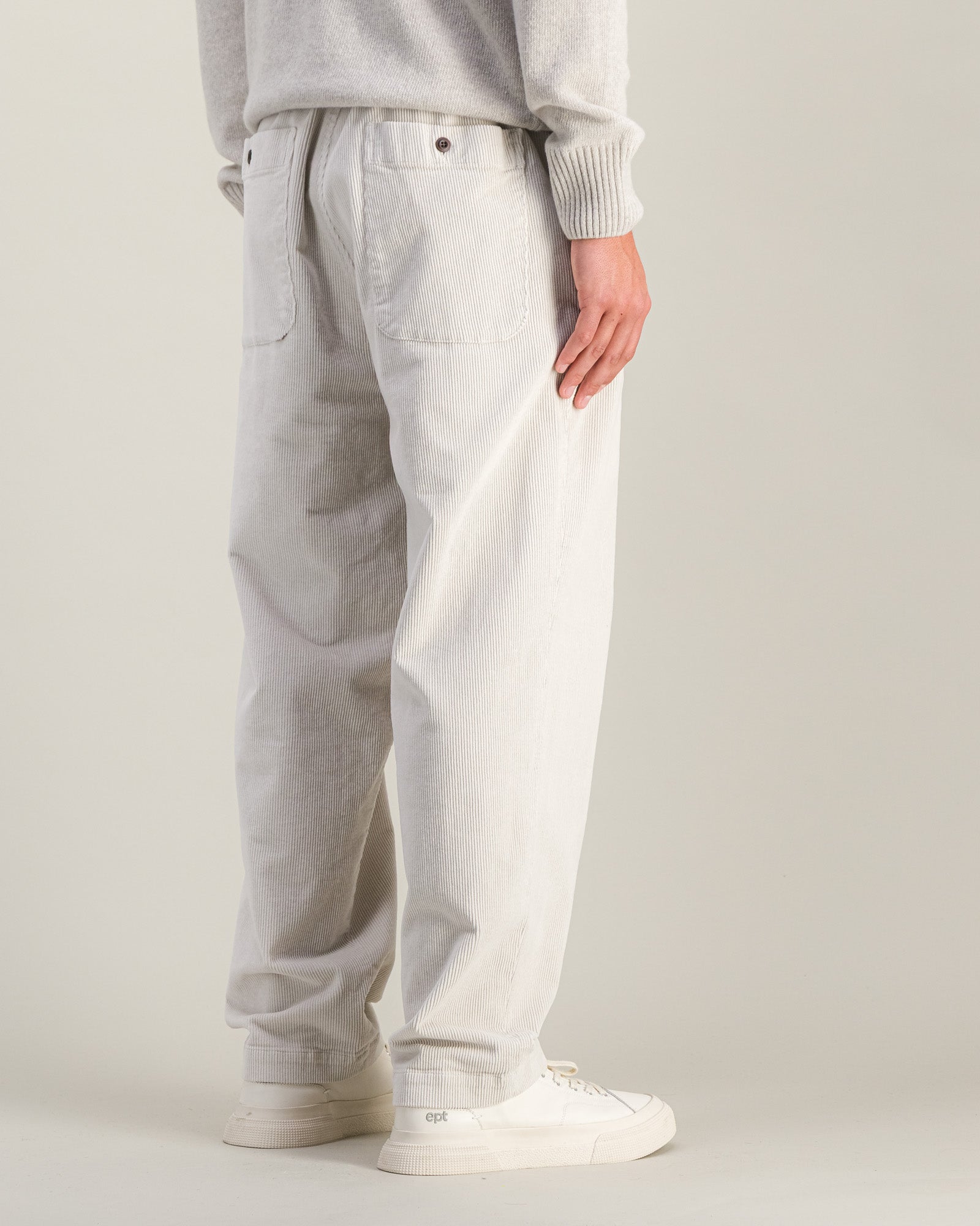Pantalon Nomad Cord blanc