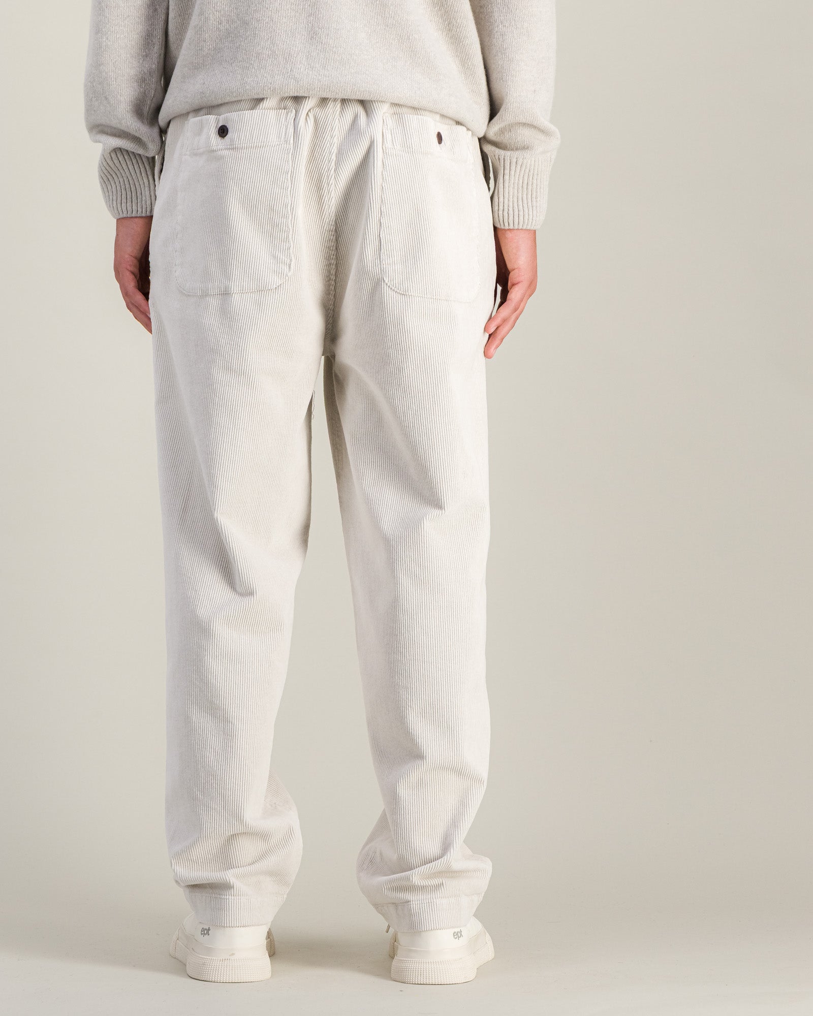 Pantalon Nomad Cord blanc