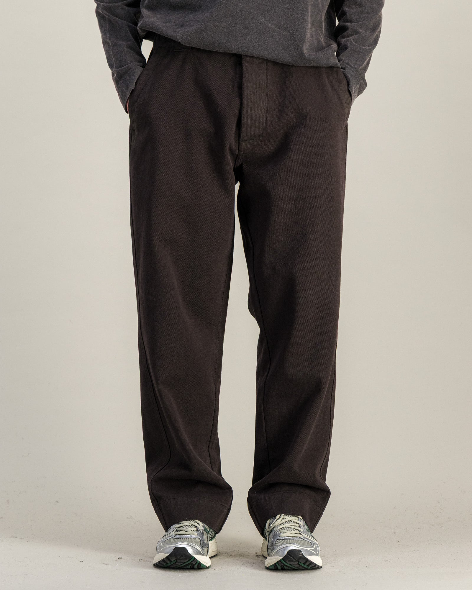Pantalon Dad Twill caviar
