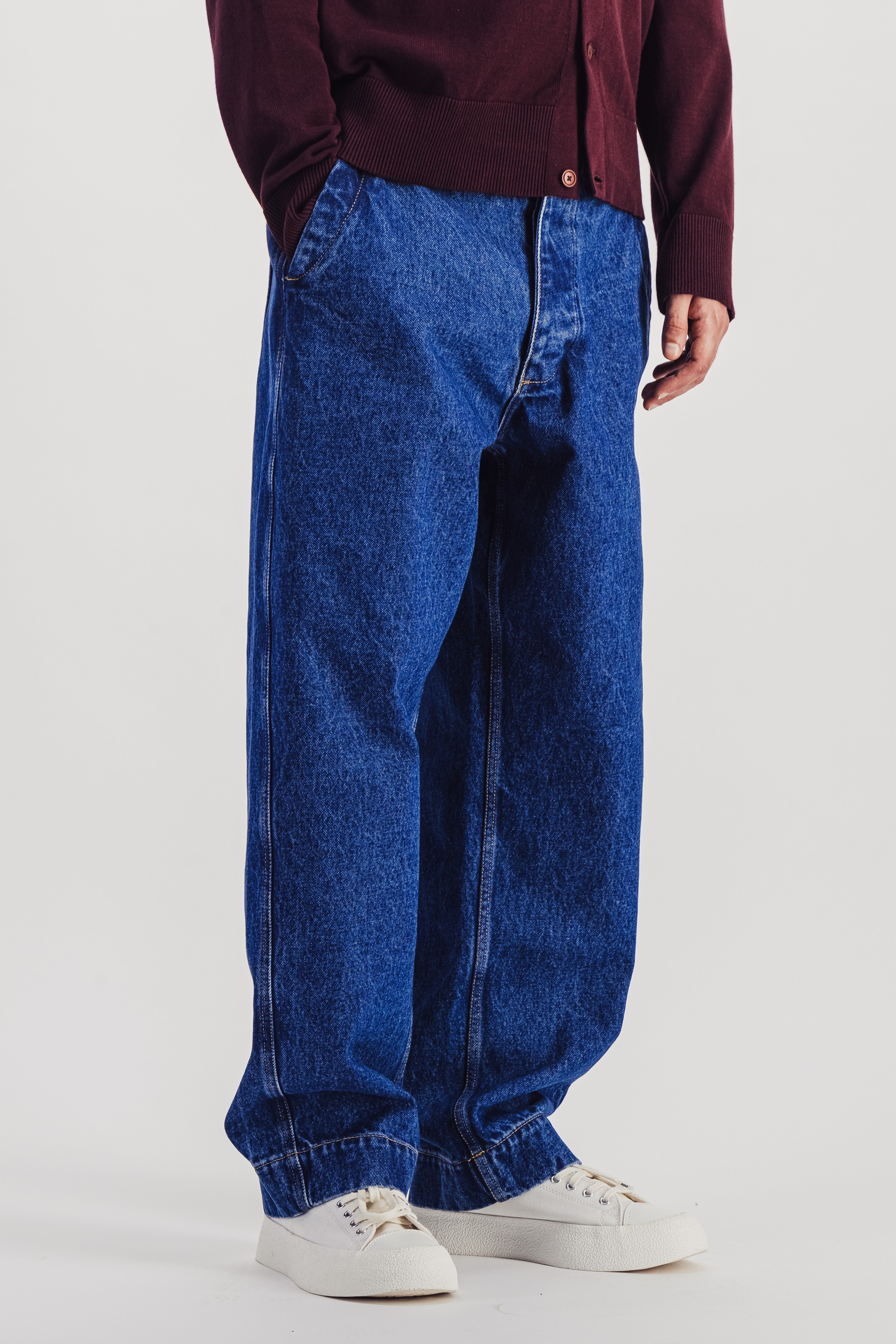 Pantalon Dad Denim stone