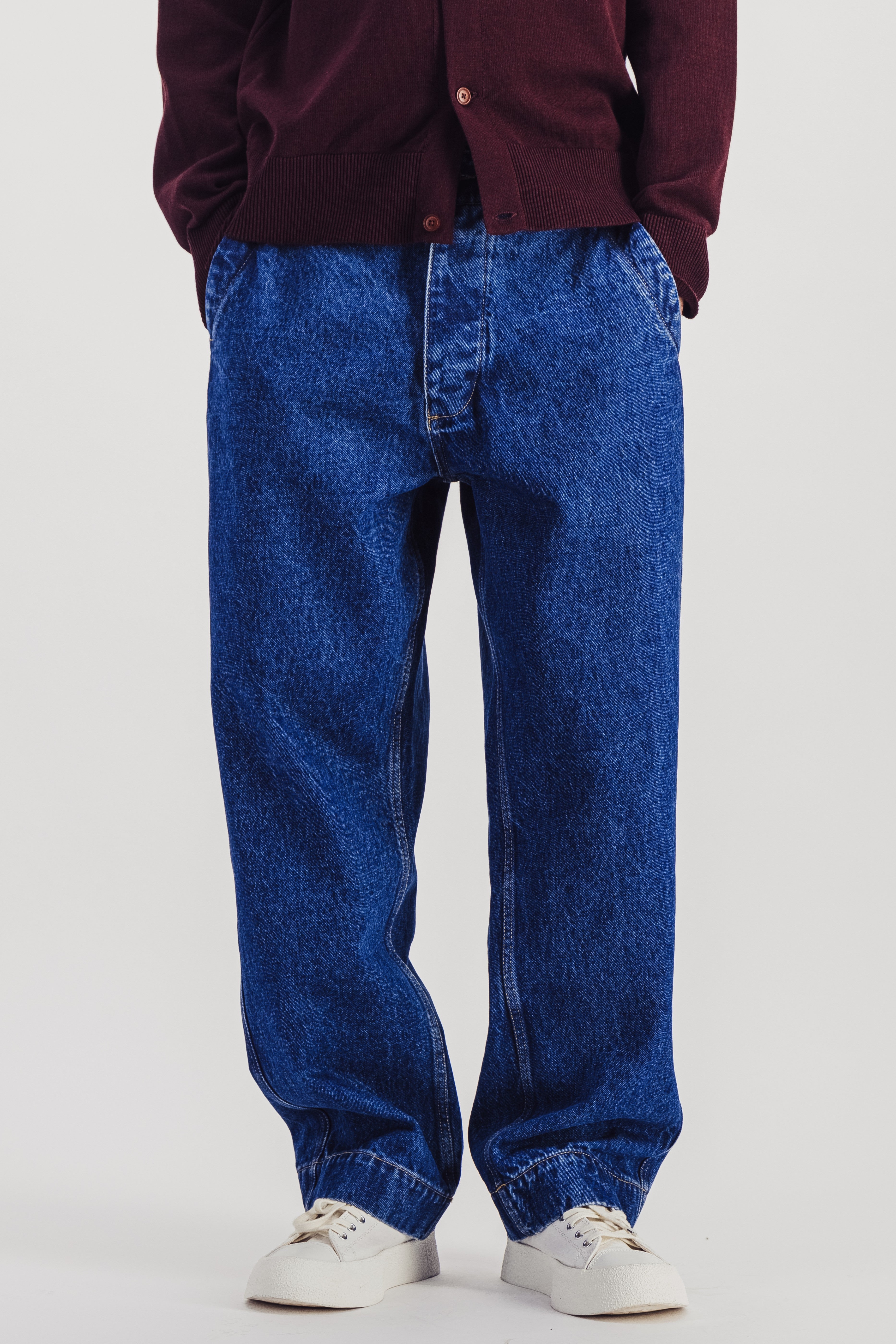 Pantalon Dad Denim stone