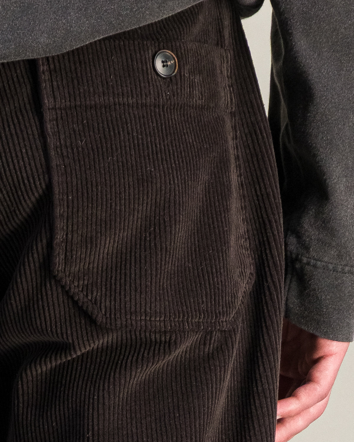 Pantalon Dock Cord marron
