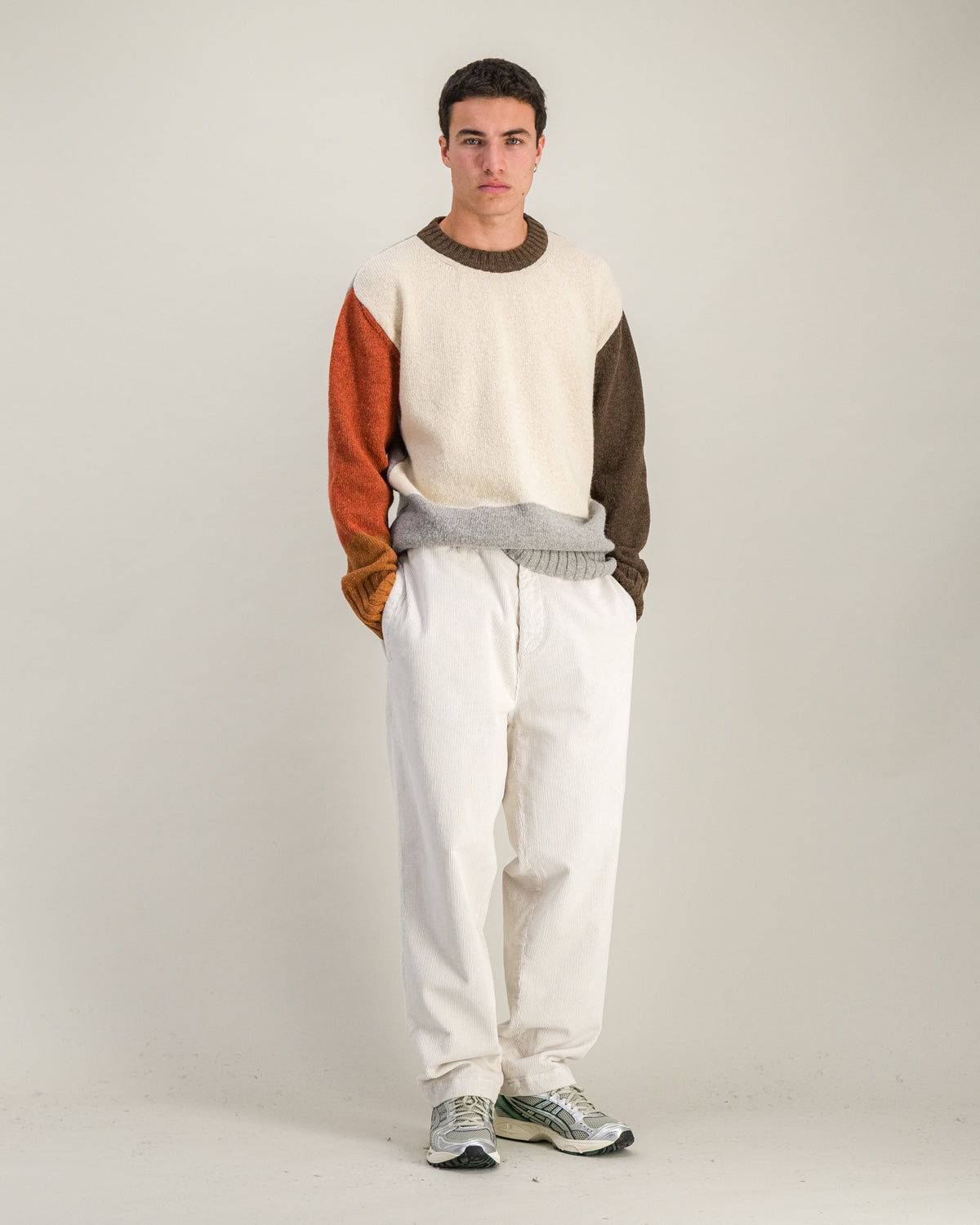 Pantalon Nomad Cord blanc