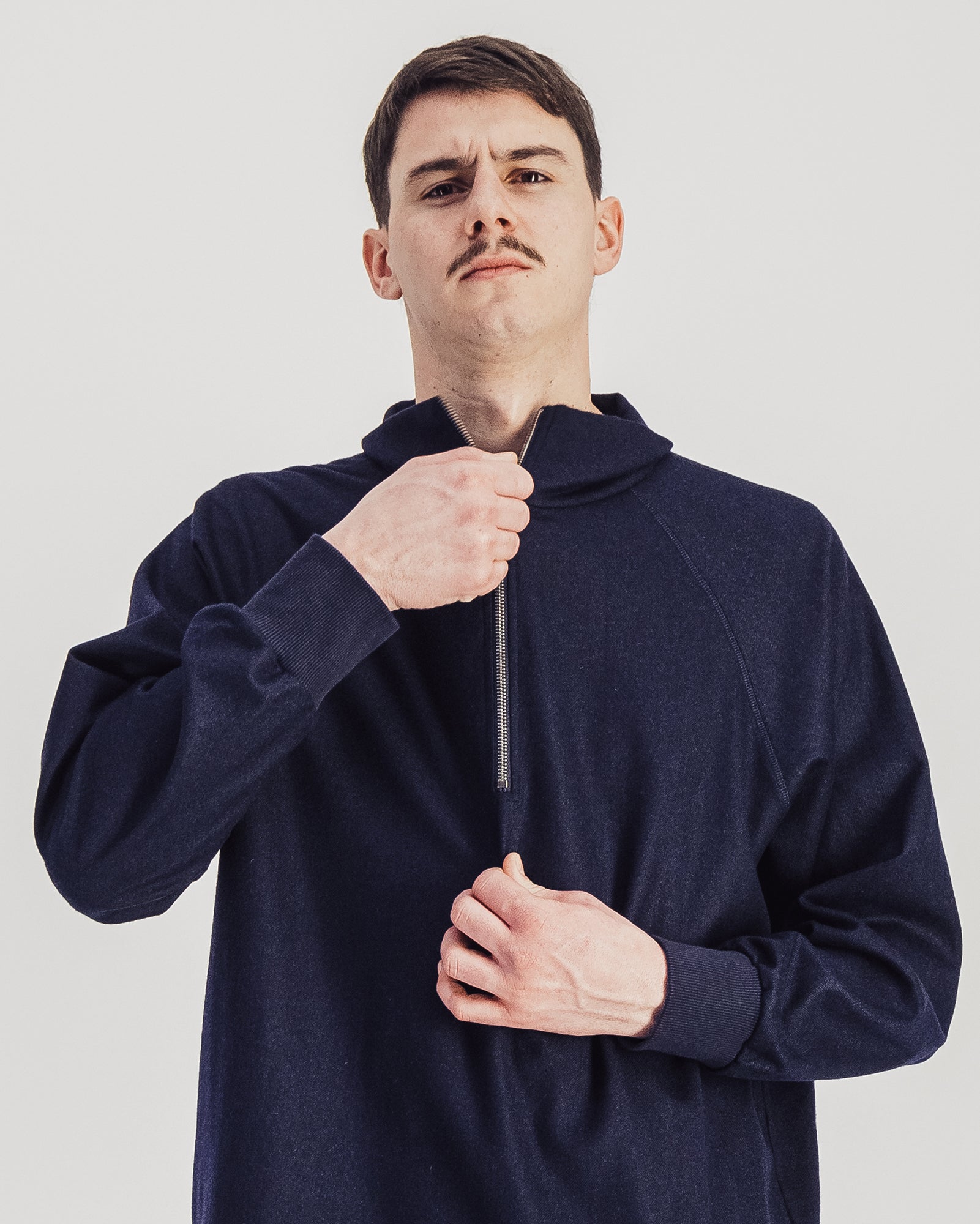 Sweat Battle Wool marine