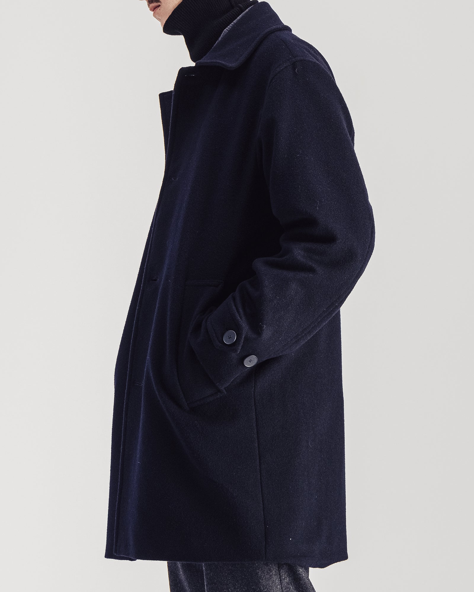 Manteau Caufield marine