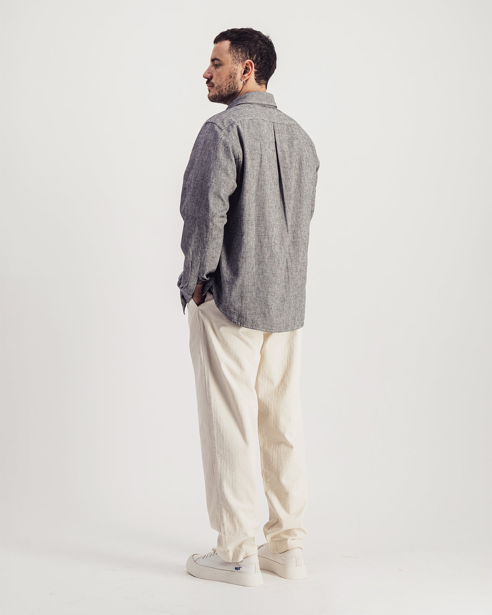 Chemise Pioneer gris