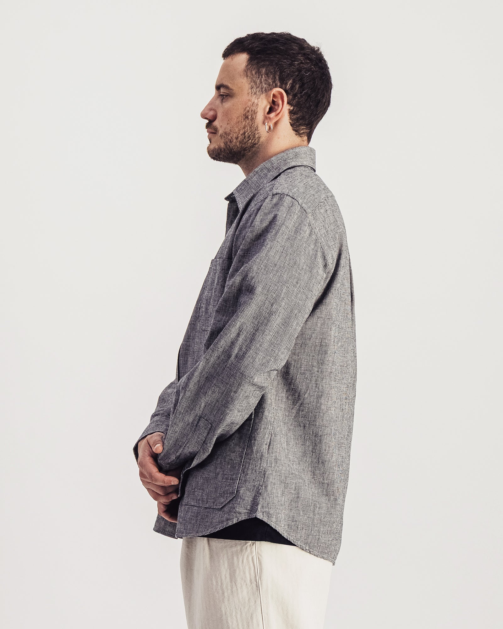 Chemise Pioneer gris