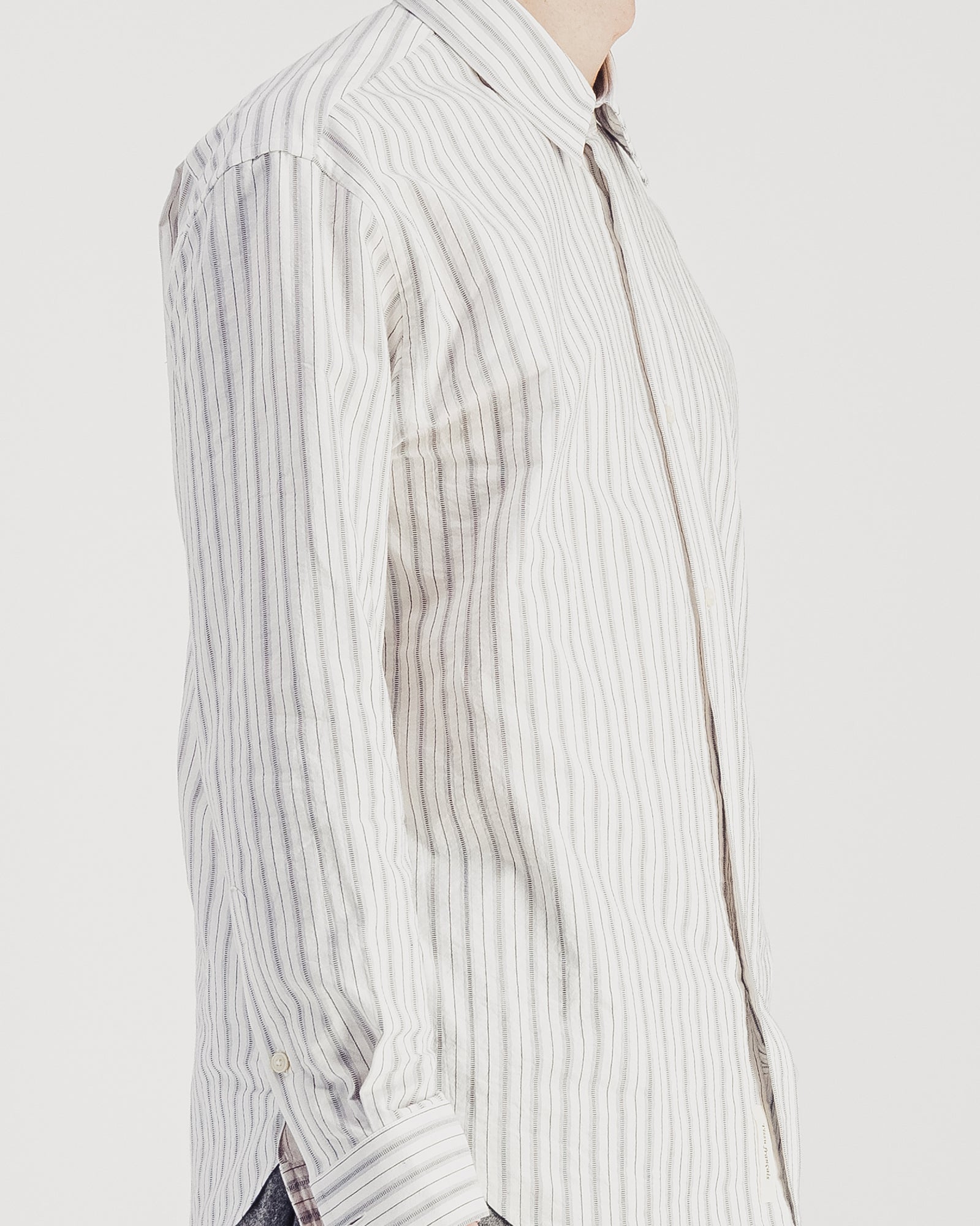 Chemise Daily rayures grises