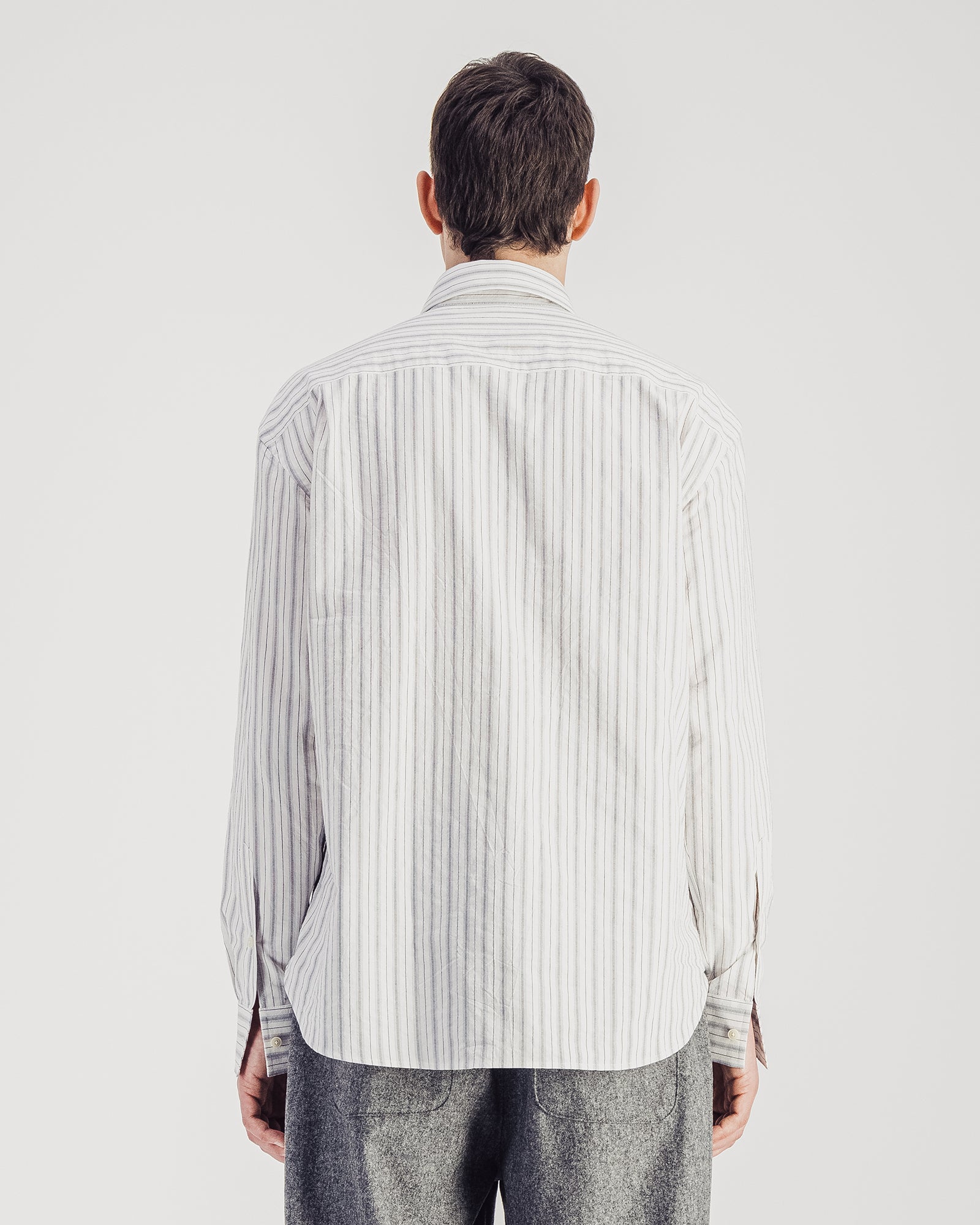 Chemise Daily rayures grises