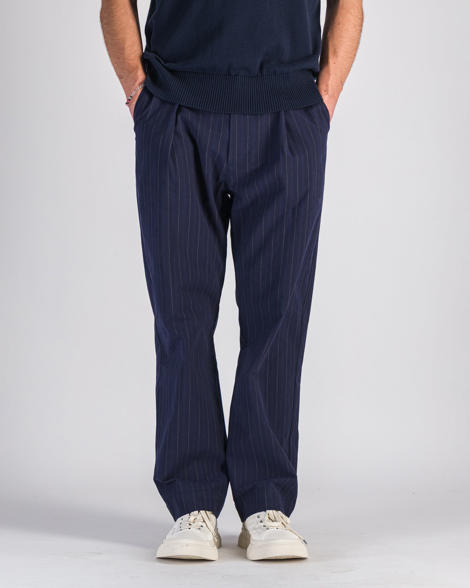 Pantalon Donati marine