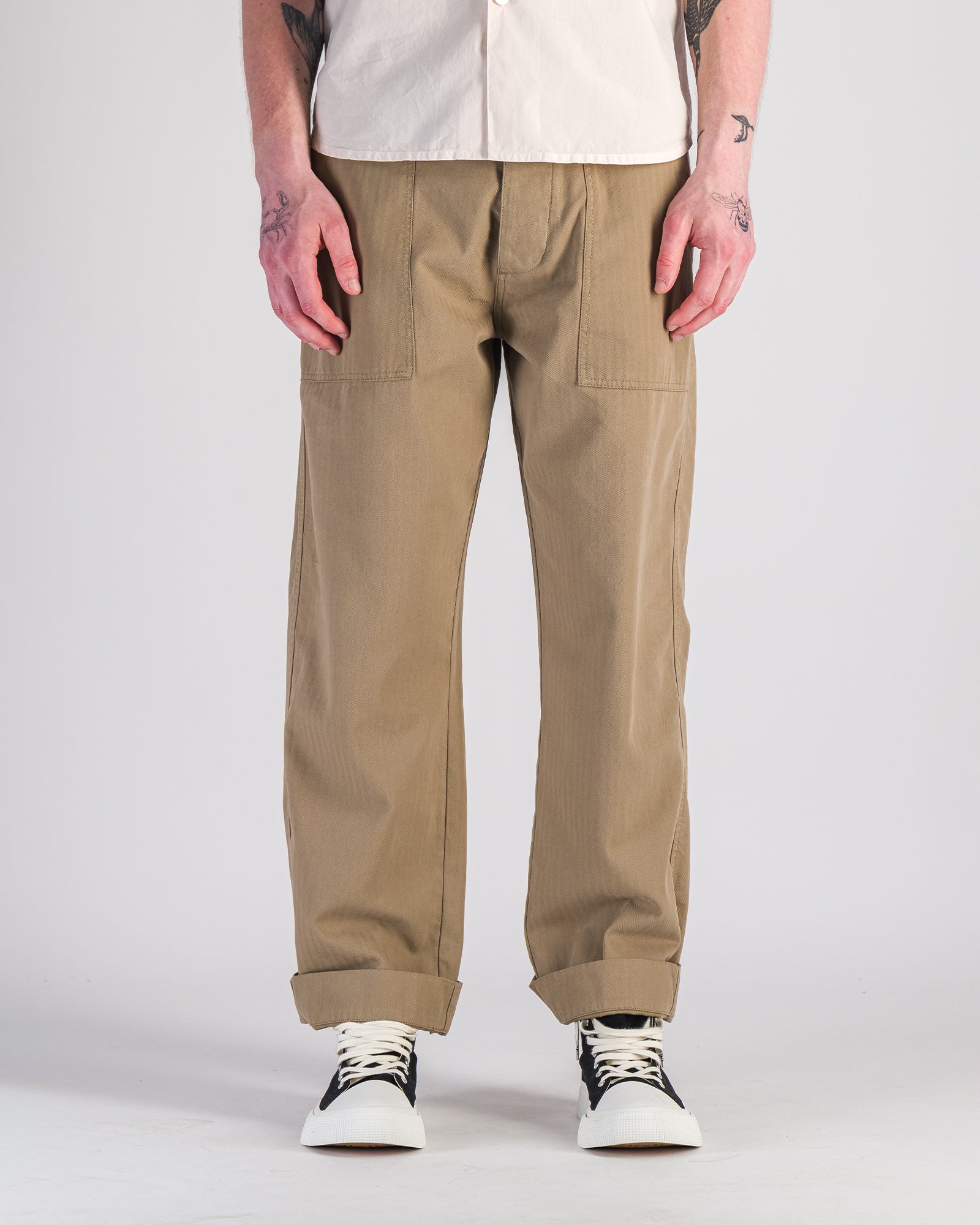Pantalon Fatigue beige