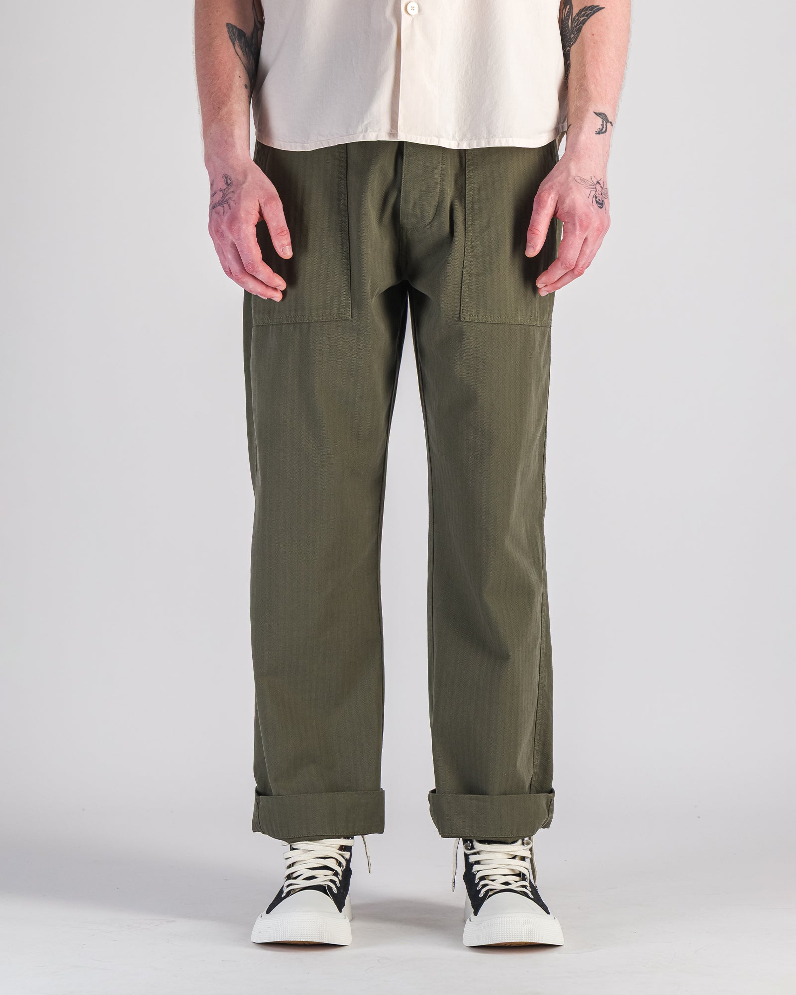 Pantalon Fatigue kaki