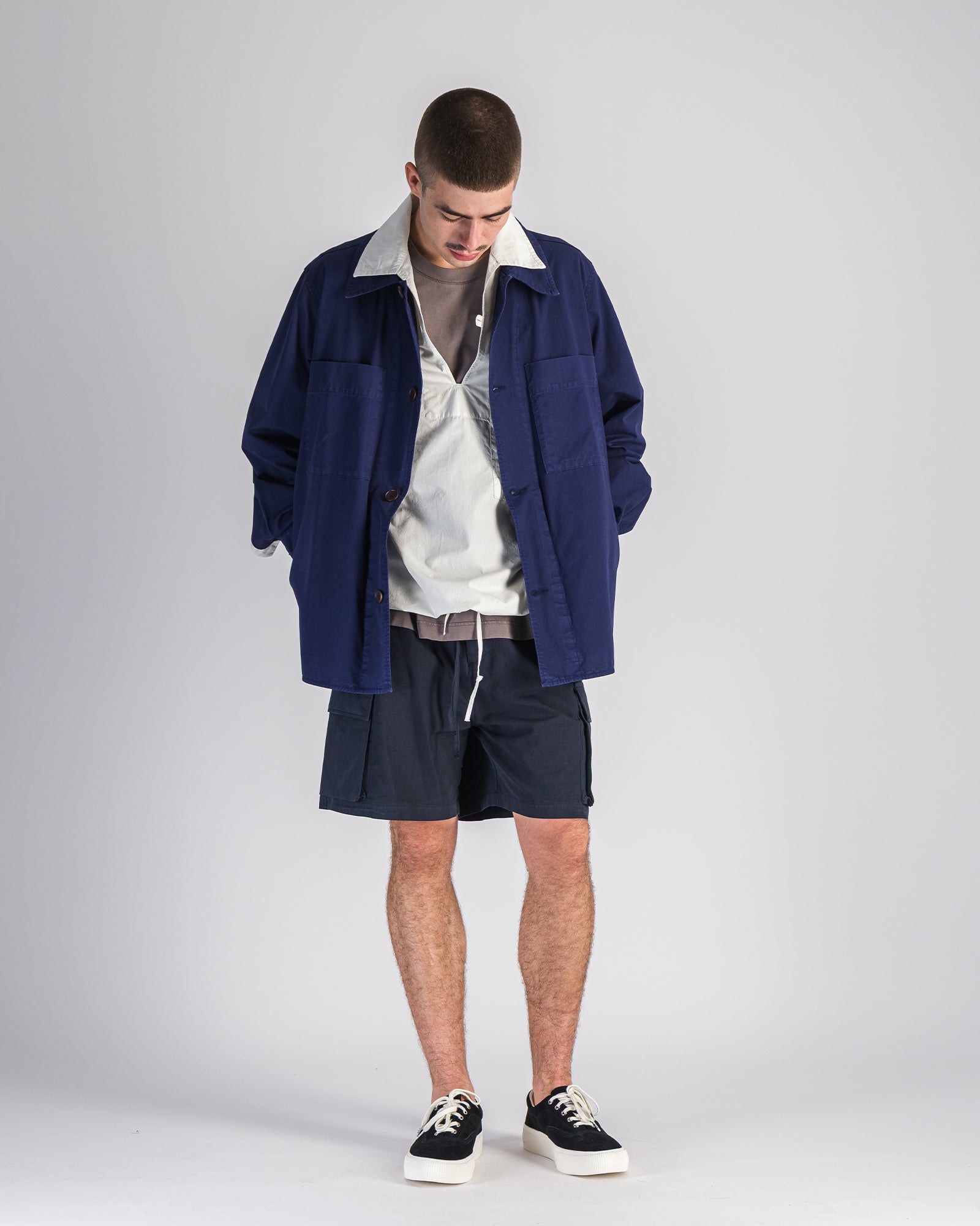 Surchemise Graz bleu