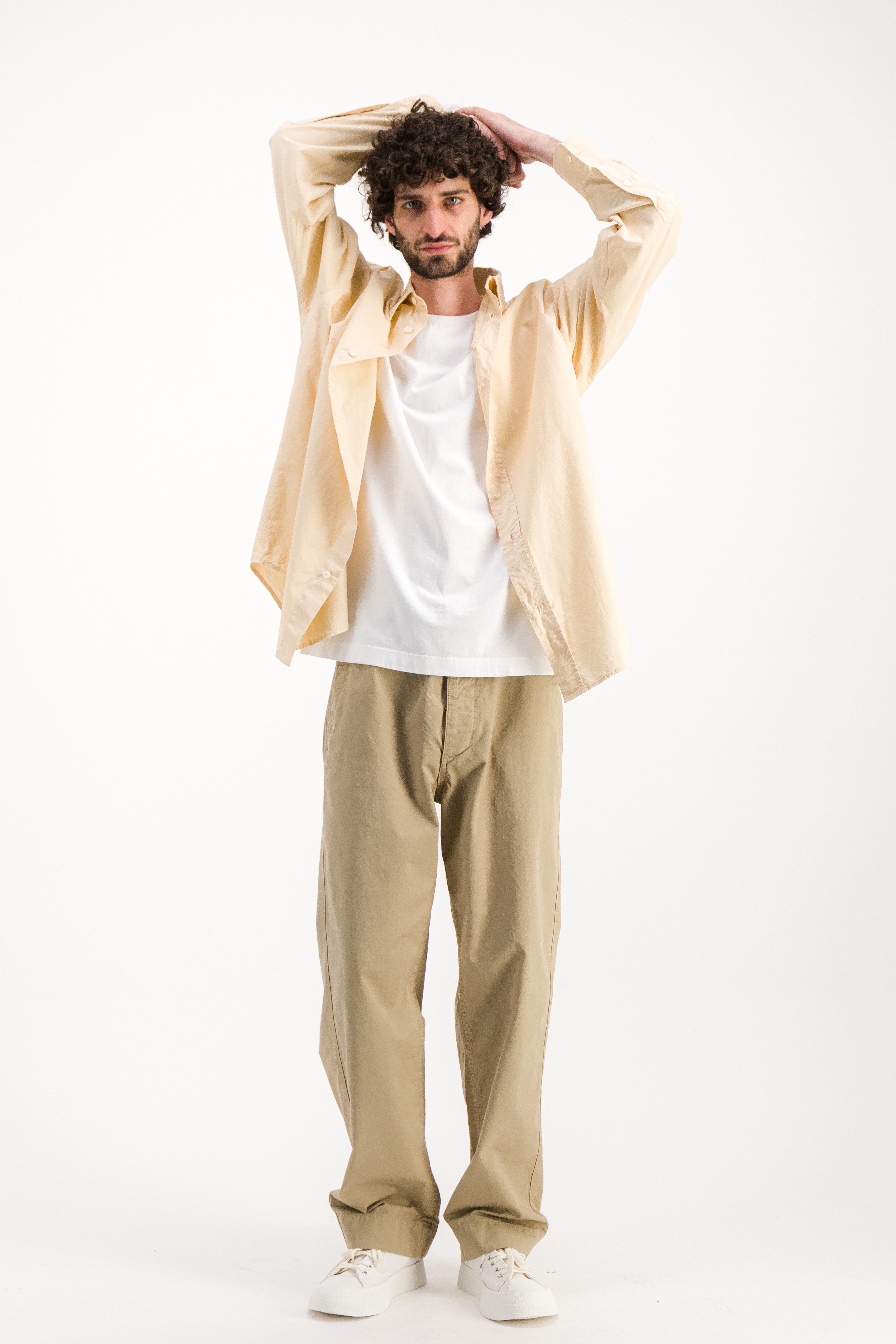 Pantalon Dad Light beige