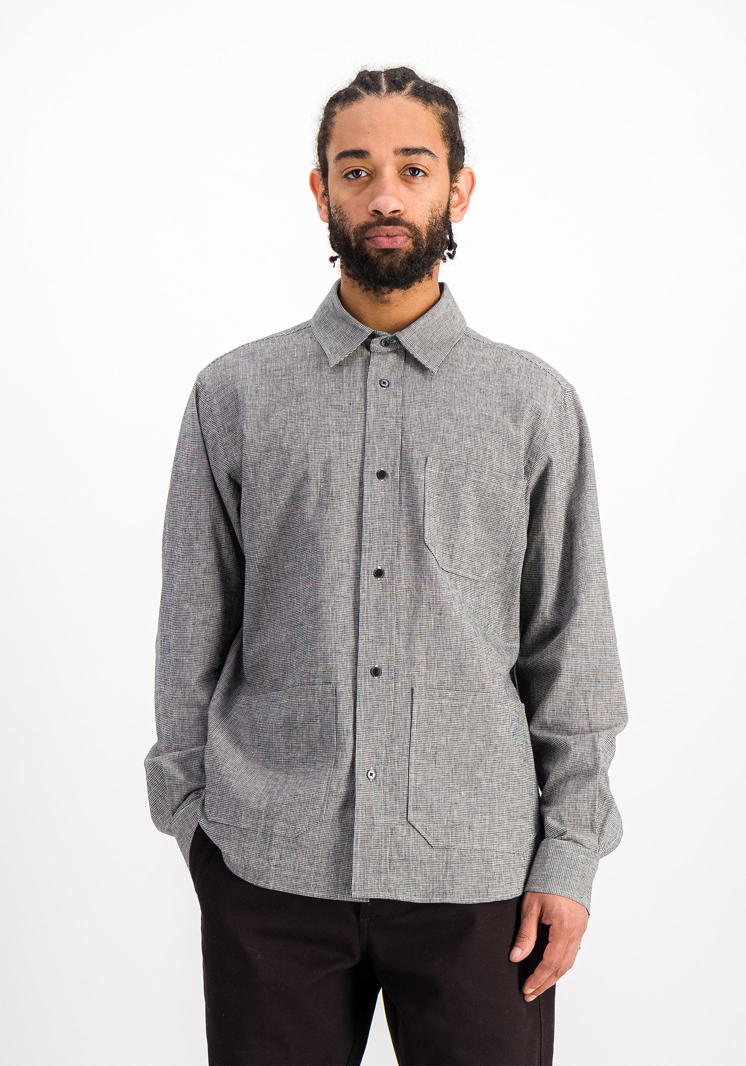 Chemise Pioneer gris