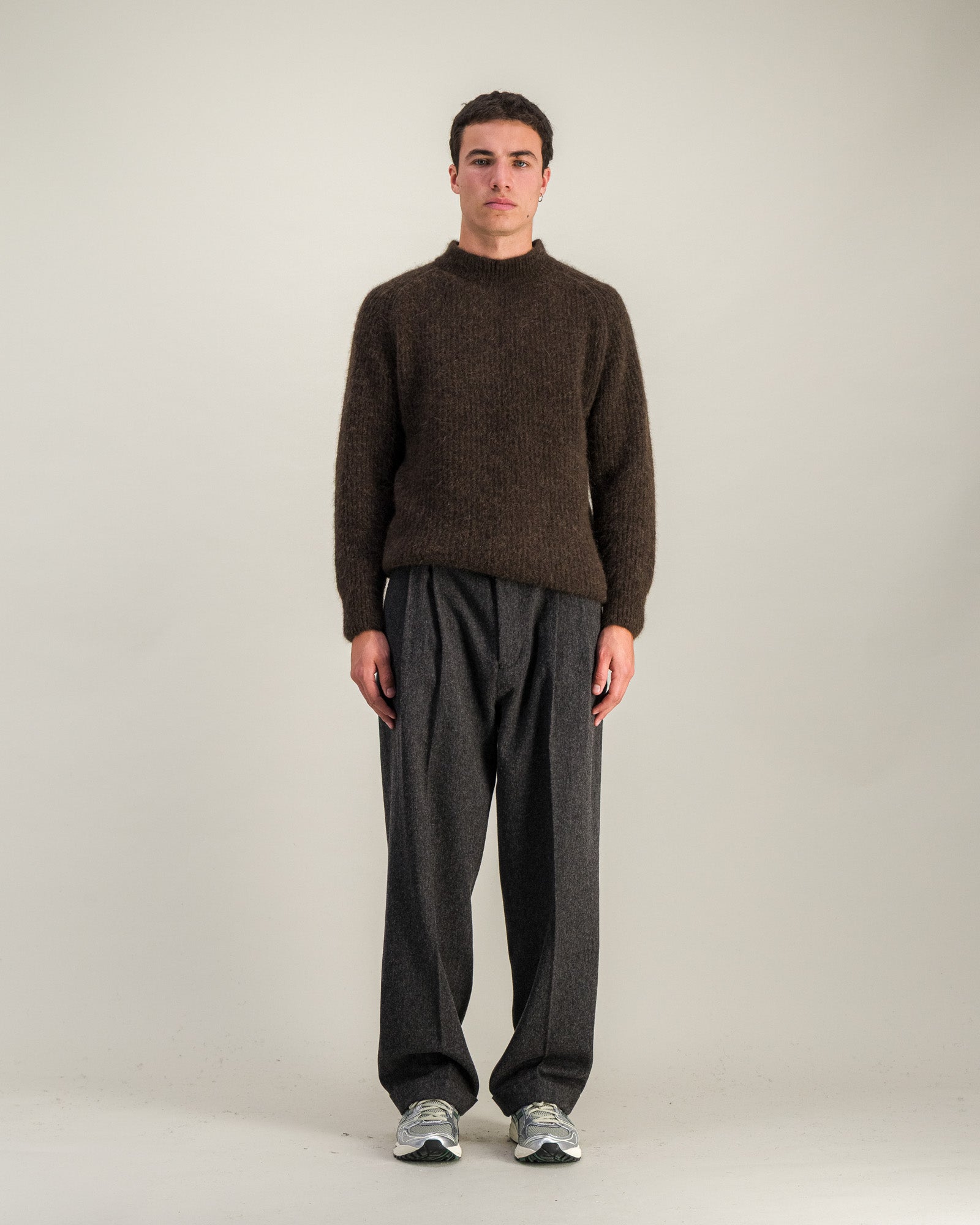 Pull Halo marron