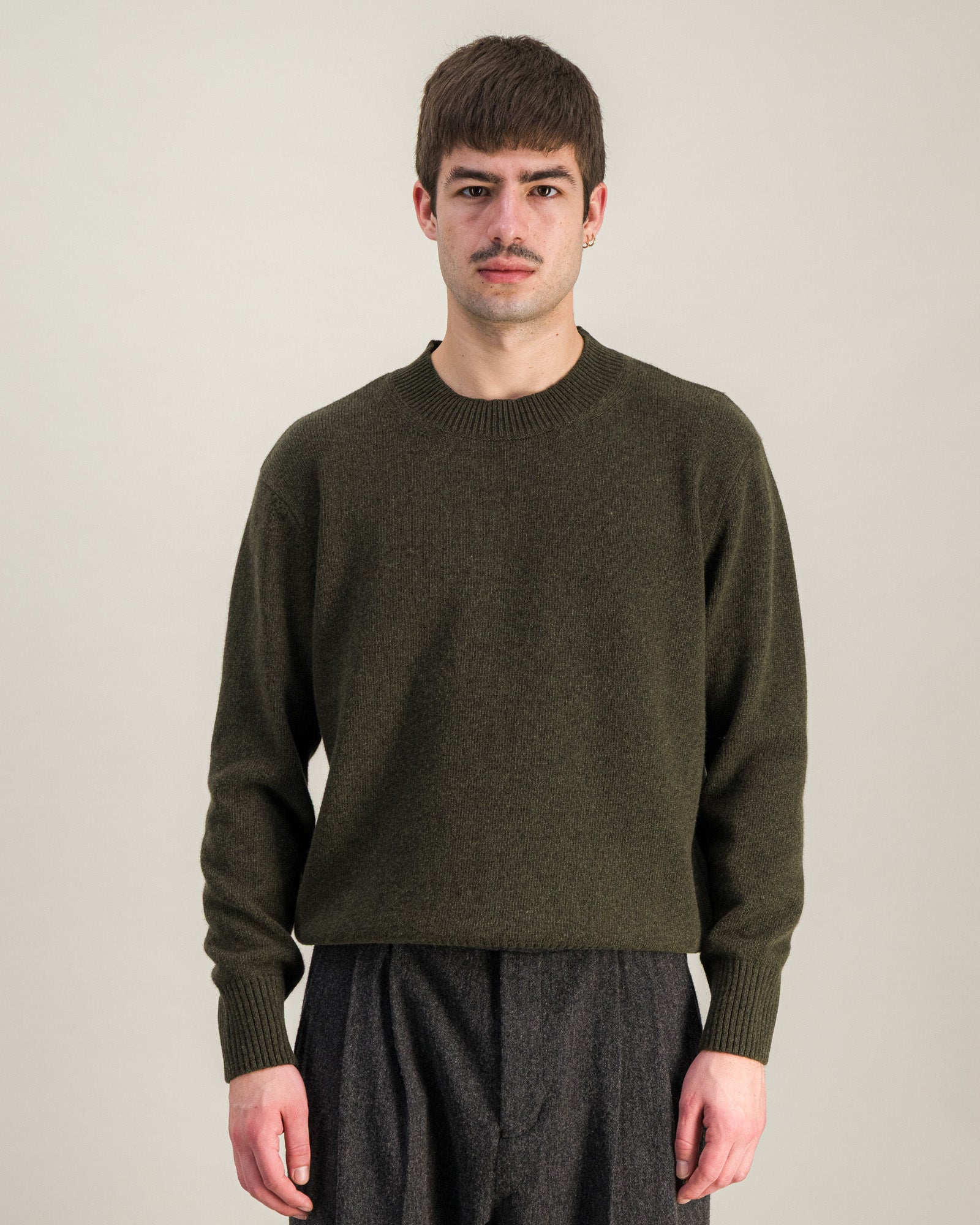 Pull Jonas kaki chiné