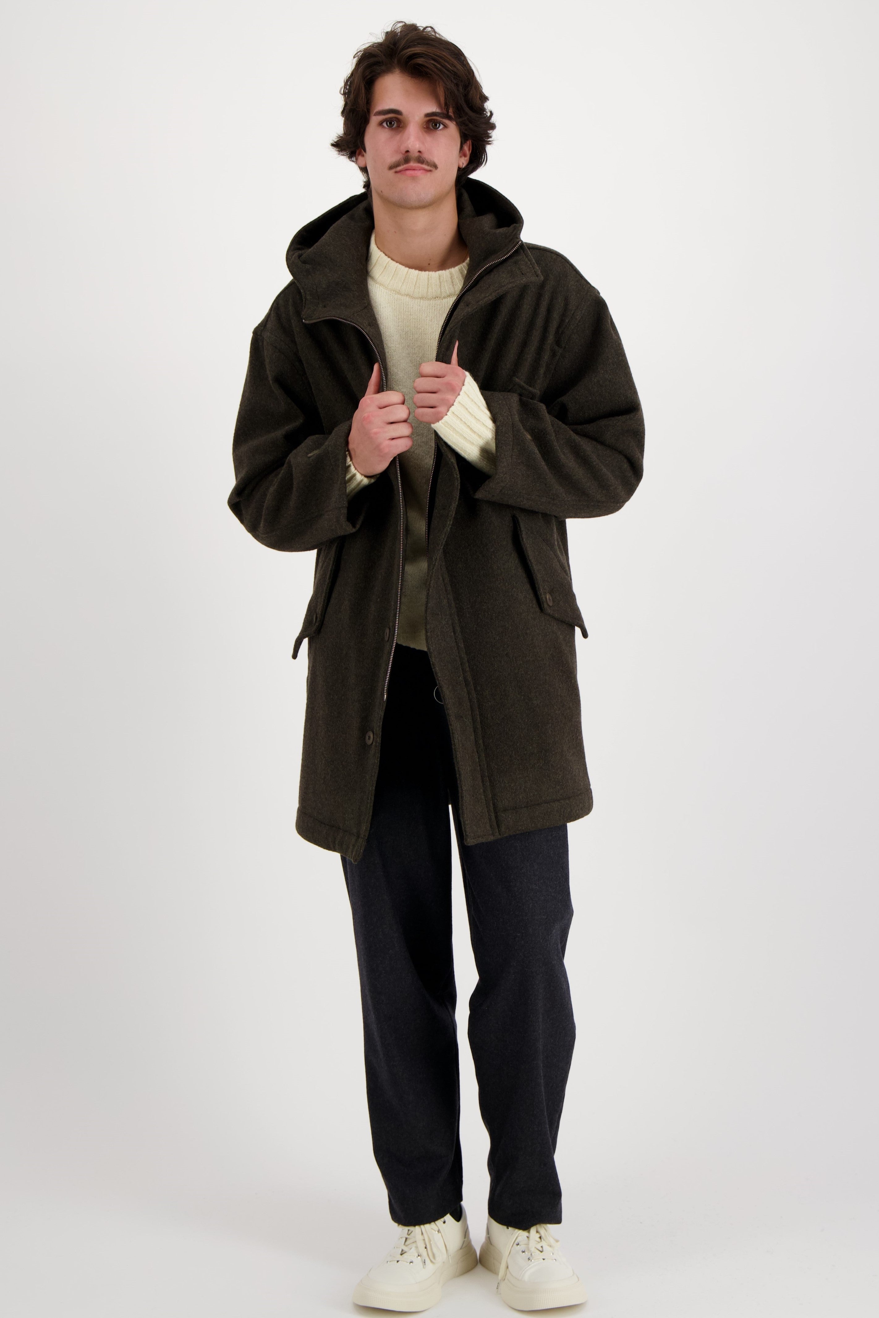 Manteau Refuge Wool