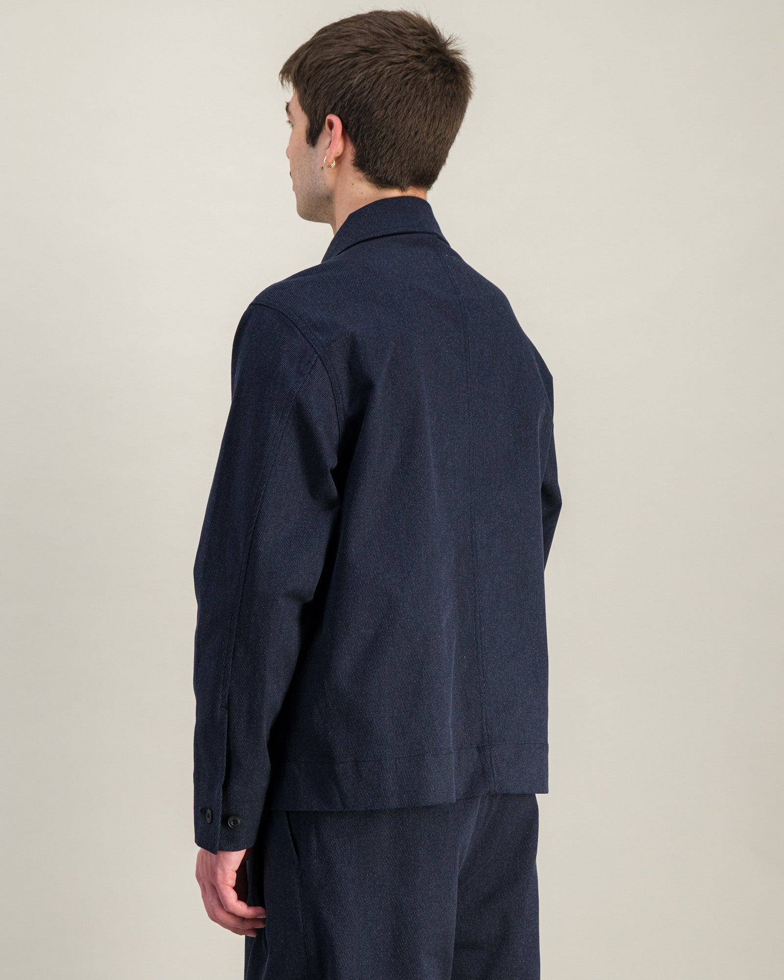 Surchemise Box Overshirt marine