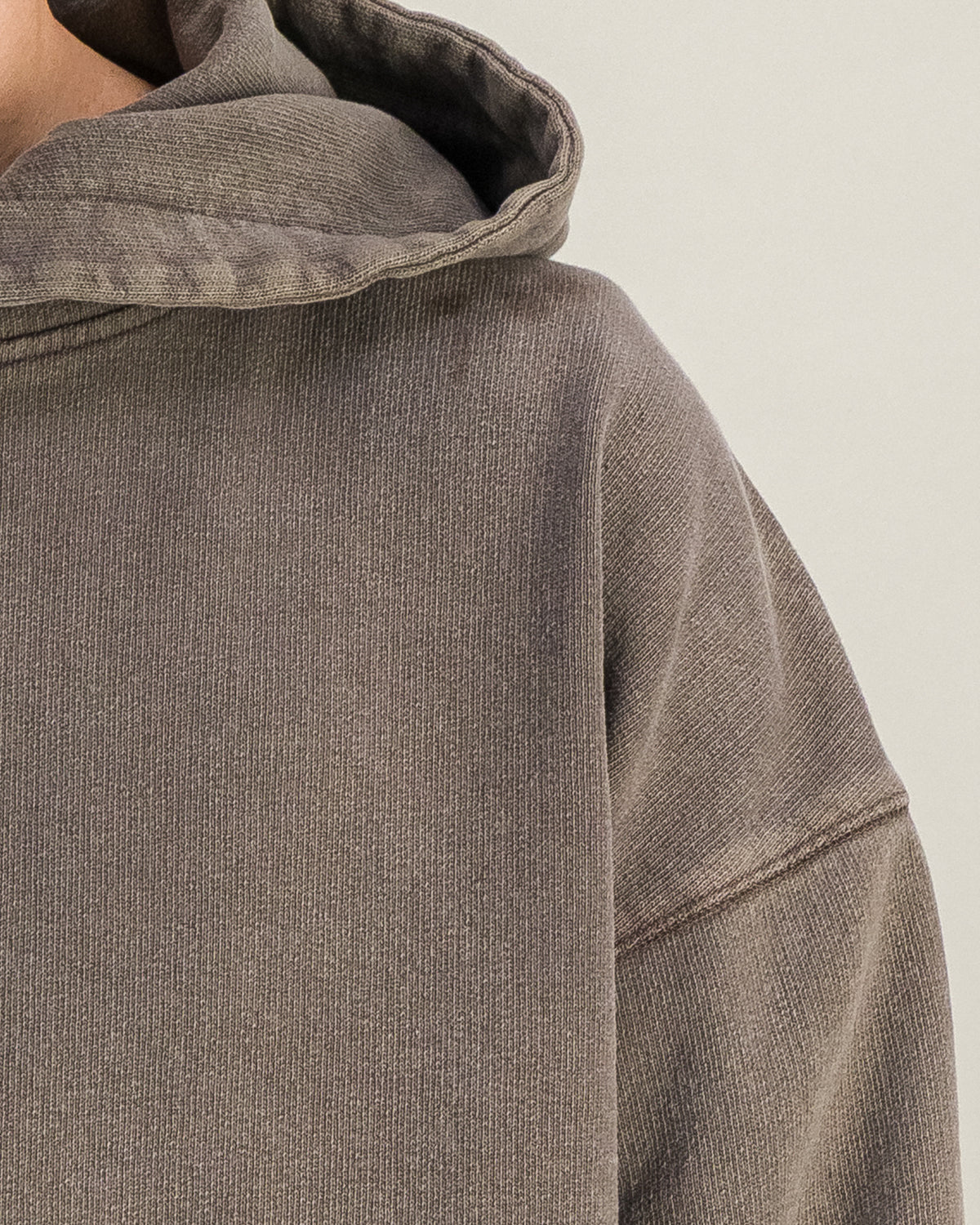 Sweat Hoodie Heavy gris délavé