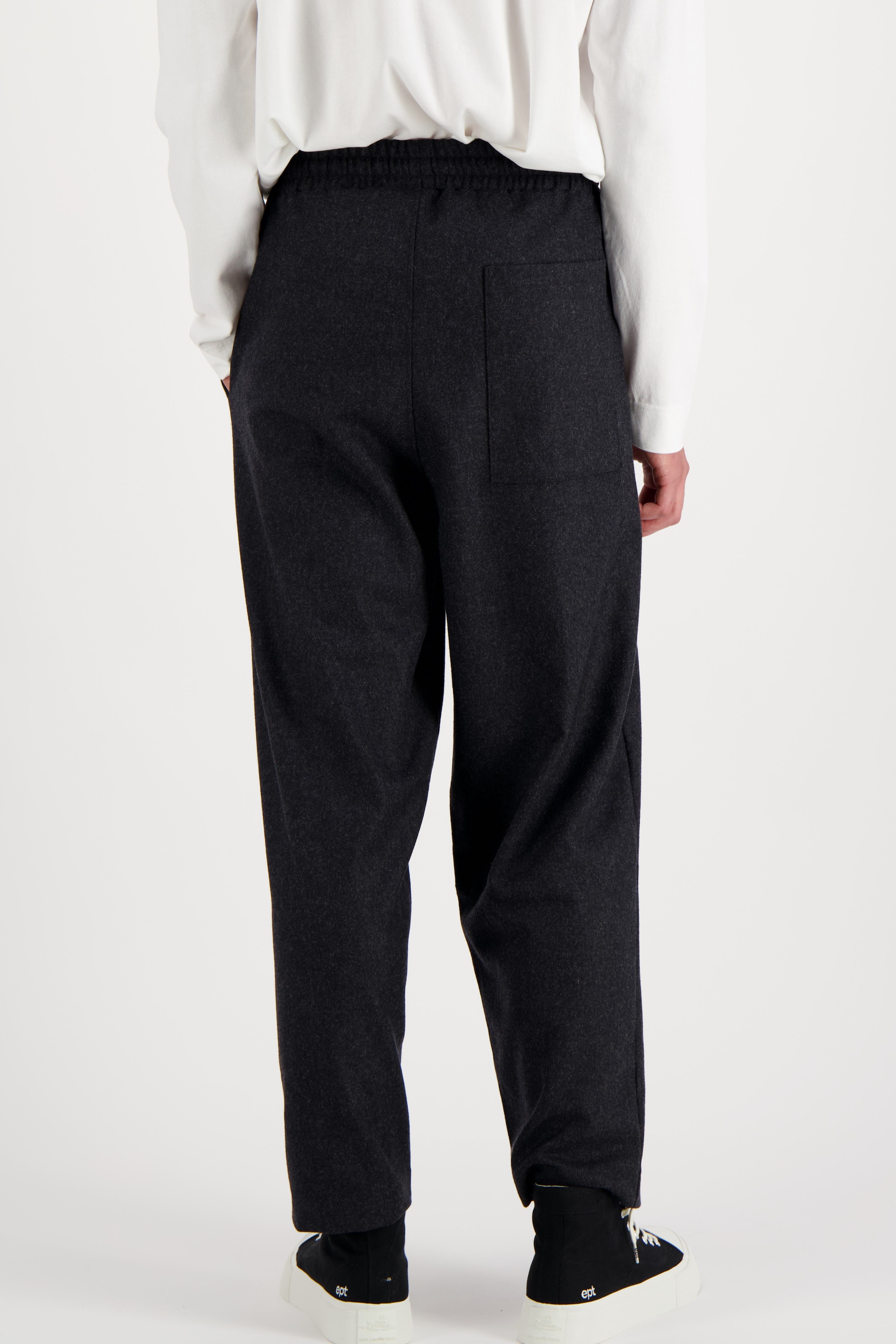 Pantalon Training Wool anthracite chiné