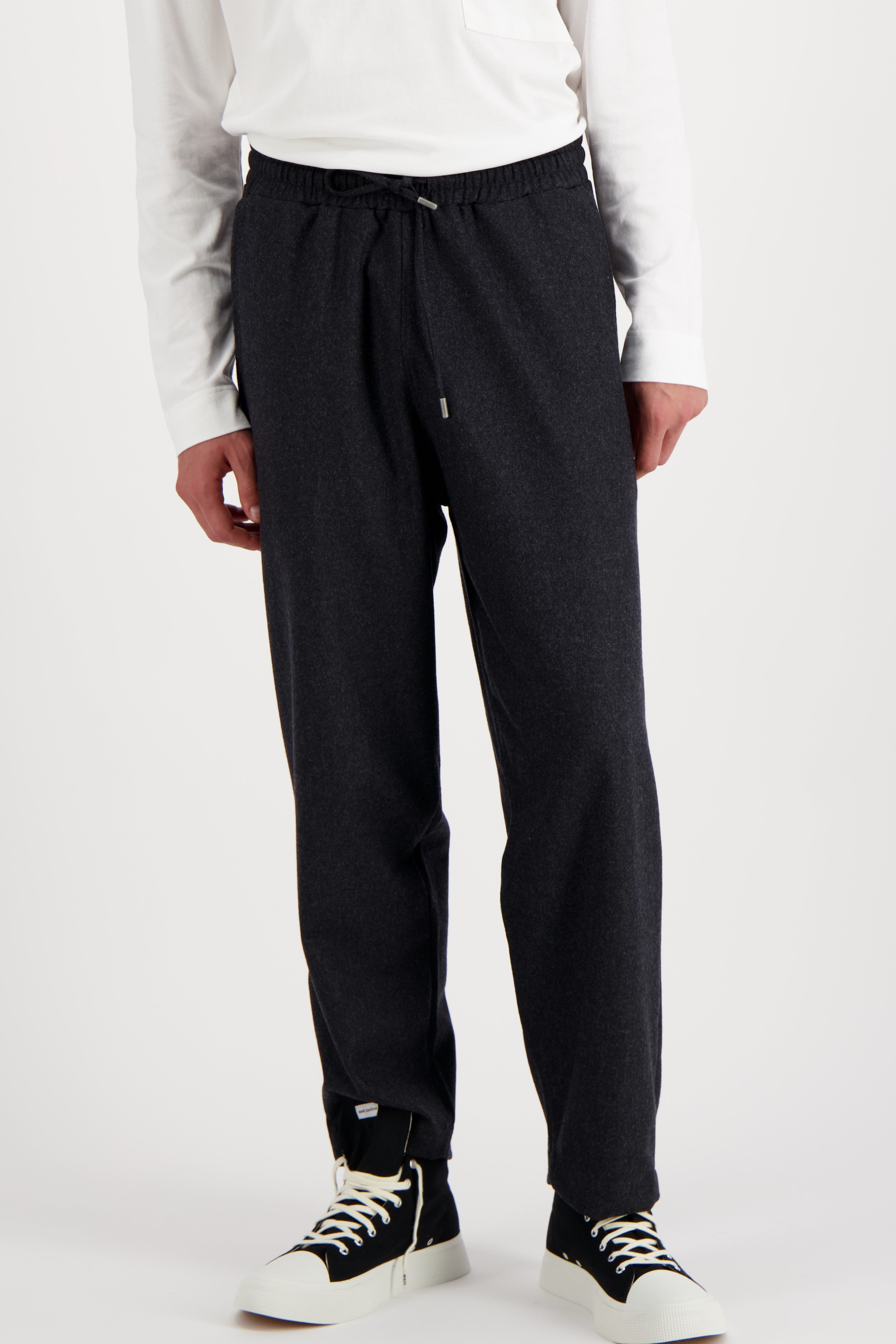 Pantalon Training Wool anthracite chiné