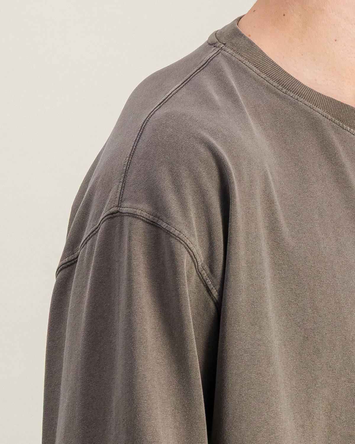 T-shirt Leisure moka délavé