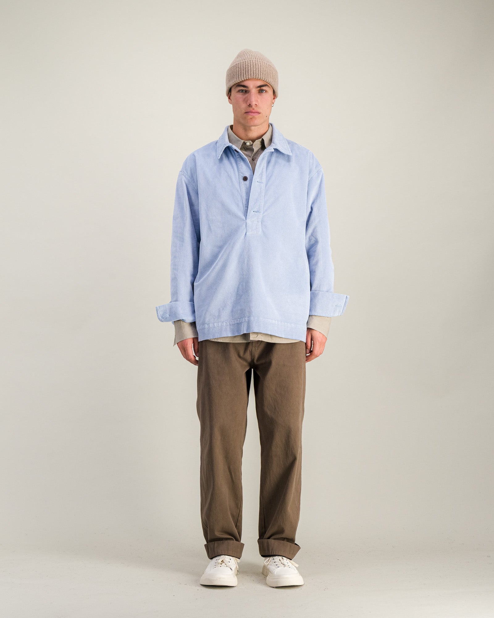 Vareuse Cord bleu ciel
