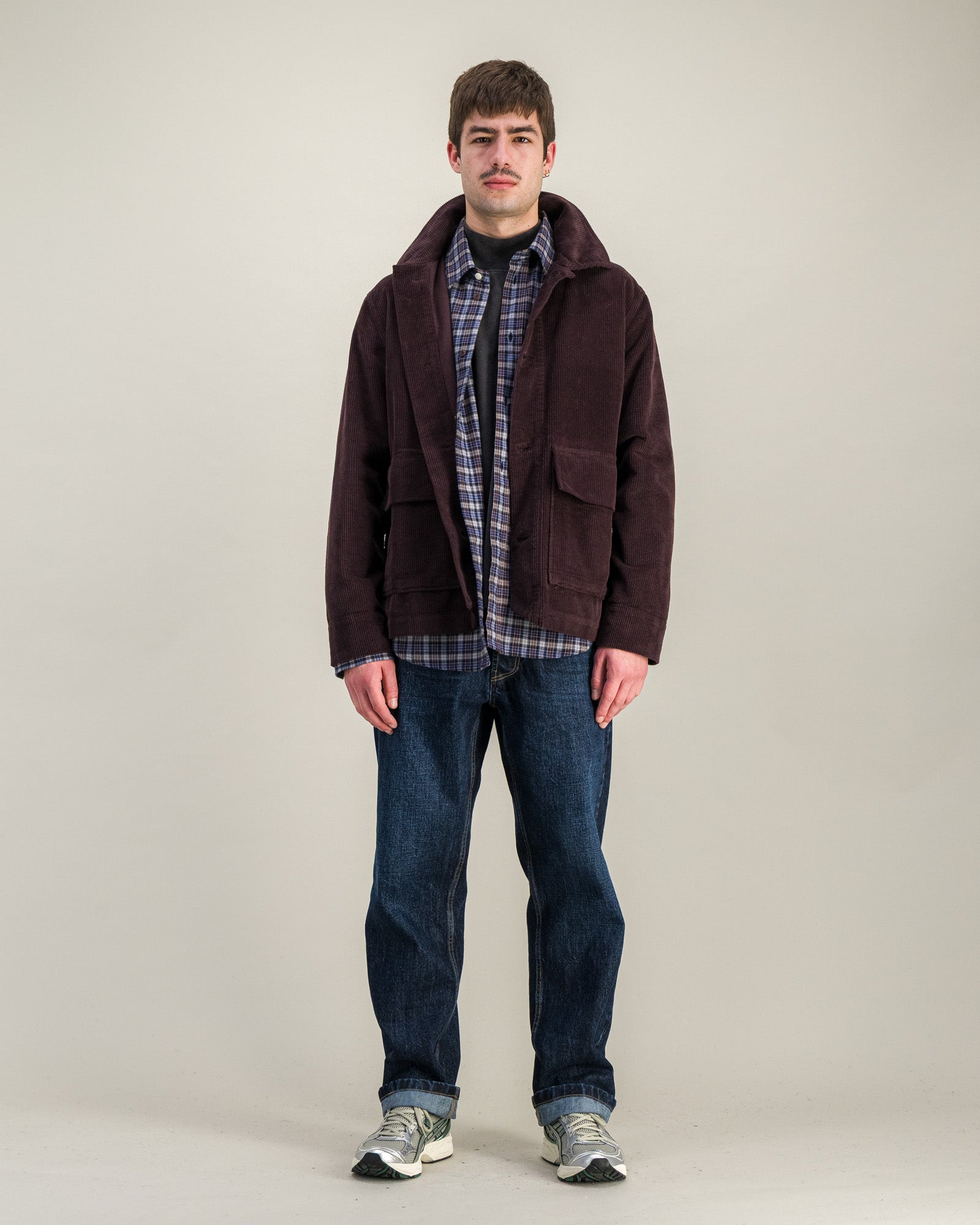 Veste Dubliner Cord prune