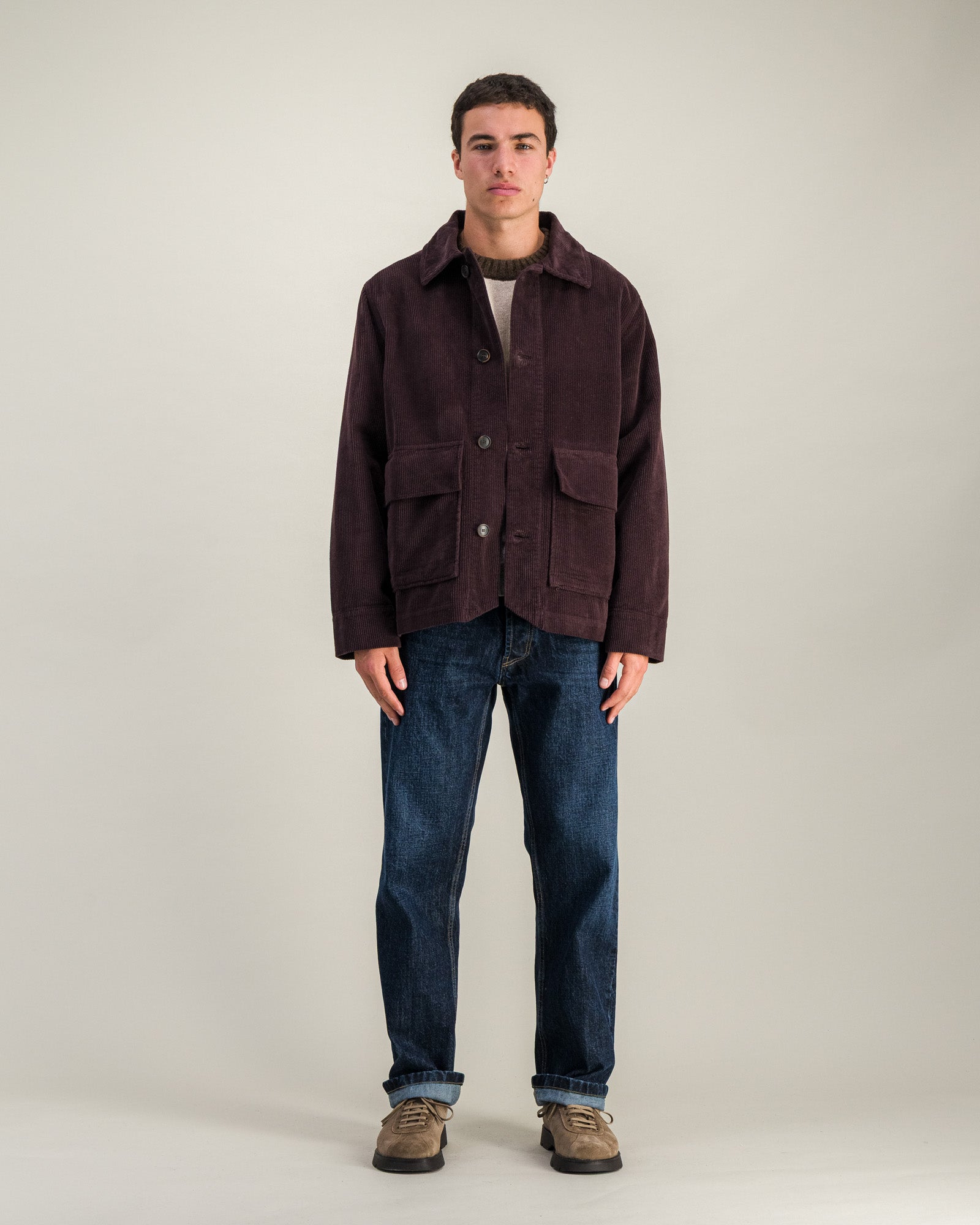 Veste Dubliner Cord prune