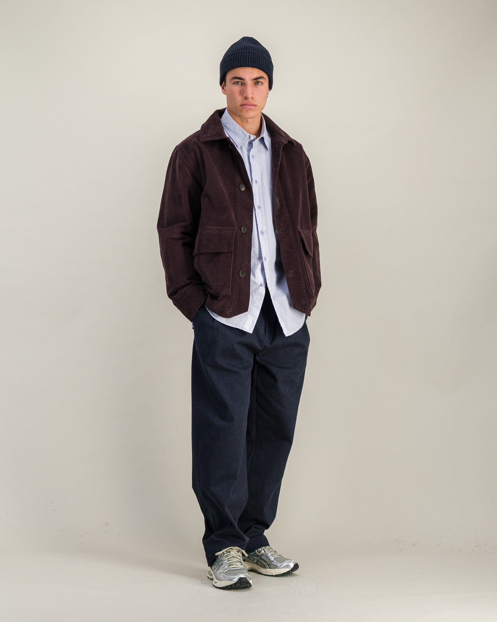 Veste Dubliner Cord prune