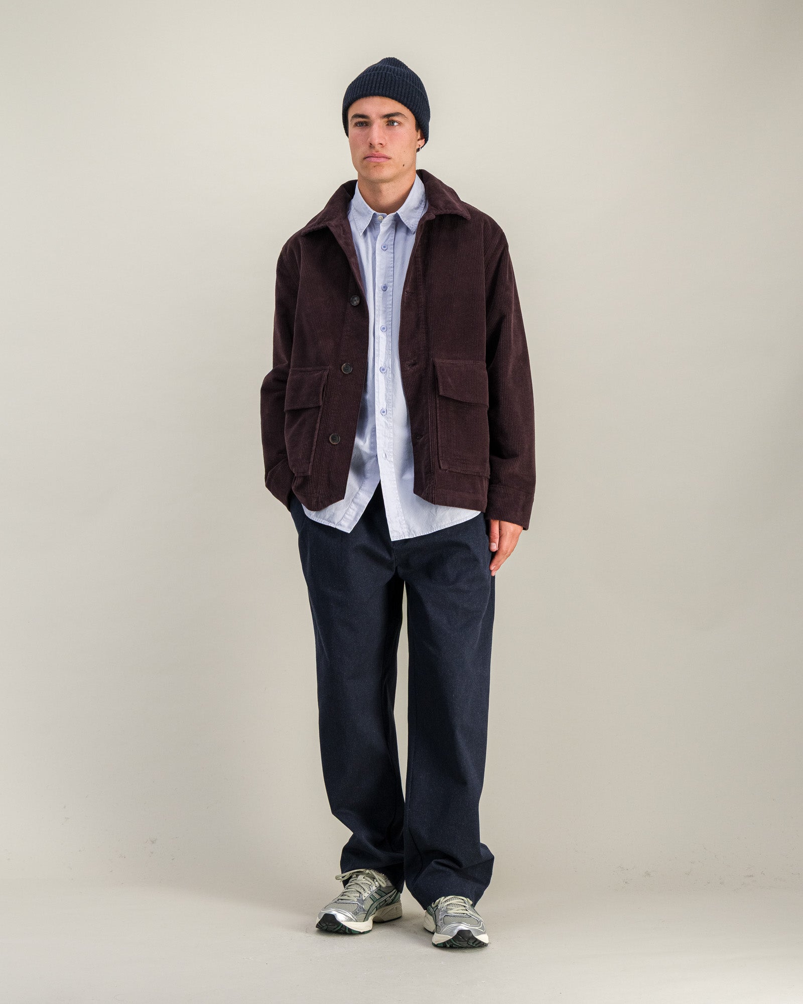 Veste Dubliner Cord prune