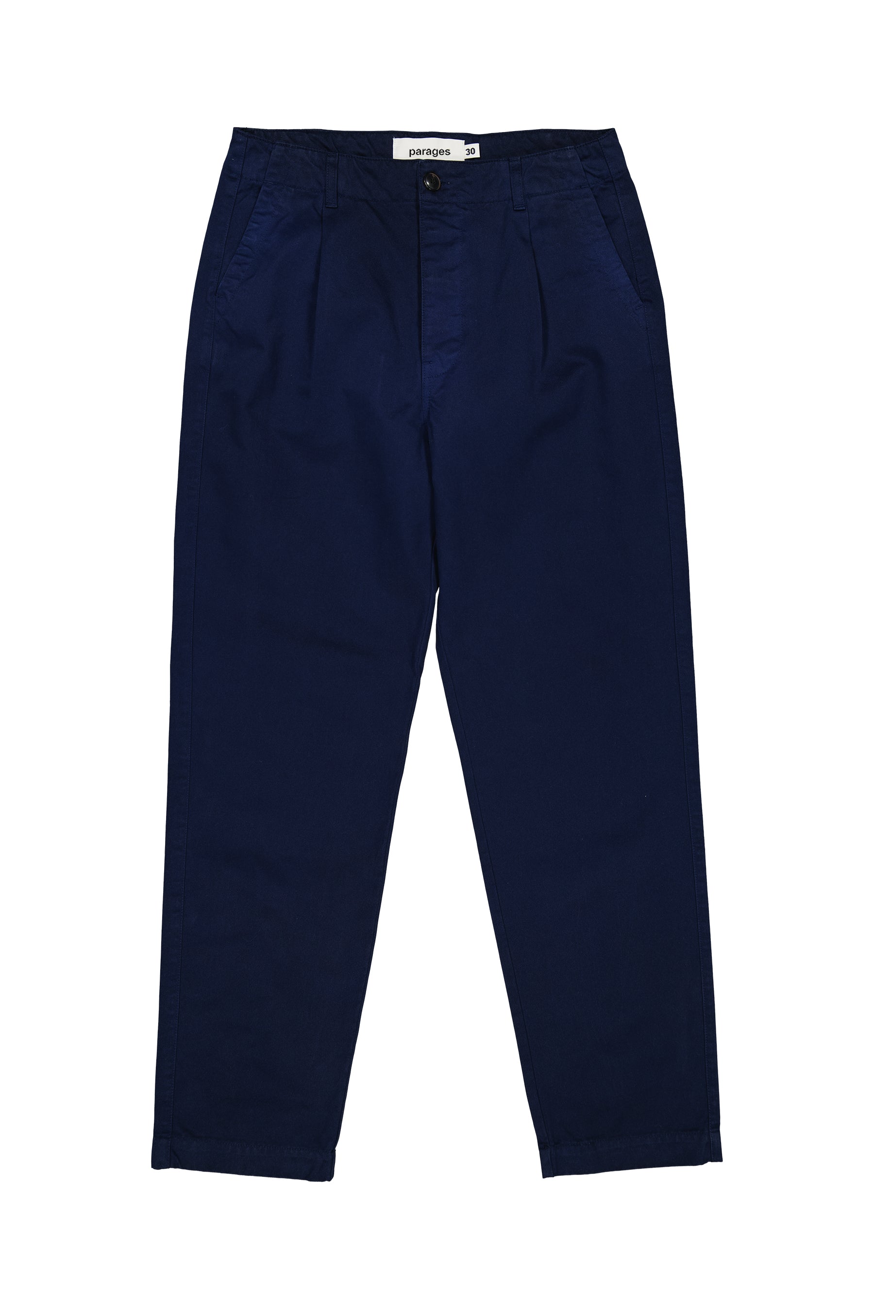 pleats-twill-pantalon-a-pinces-indigo